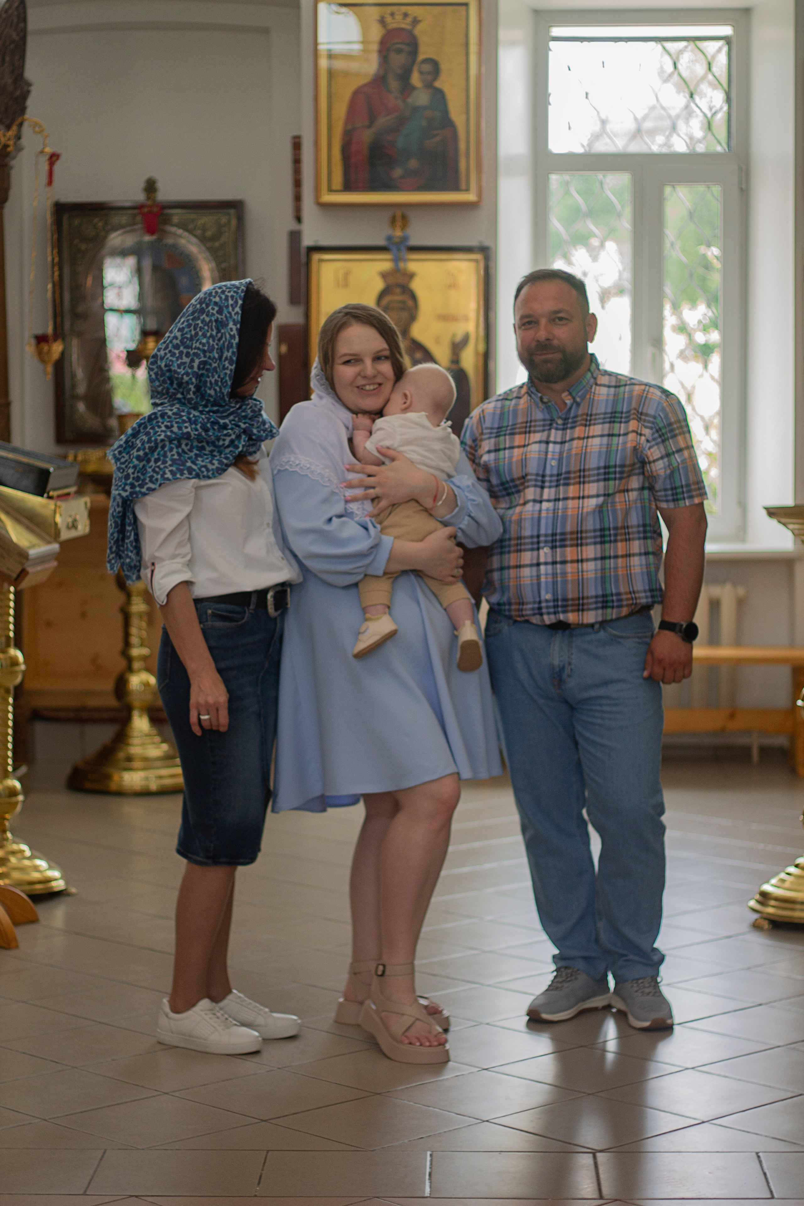 Крестины Тимофея. Фотограф Пушкино и Москва Анастасия Коган