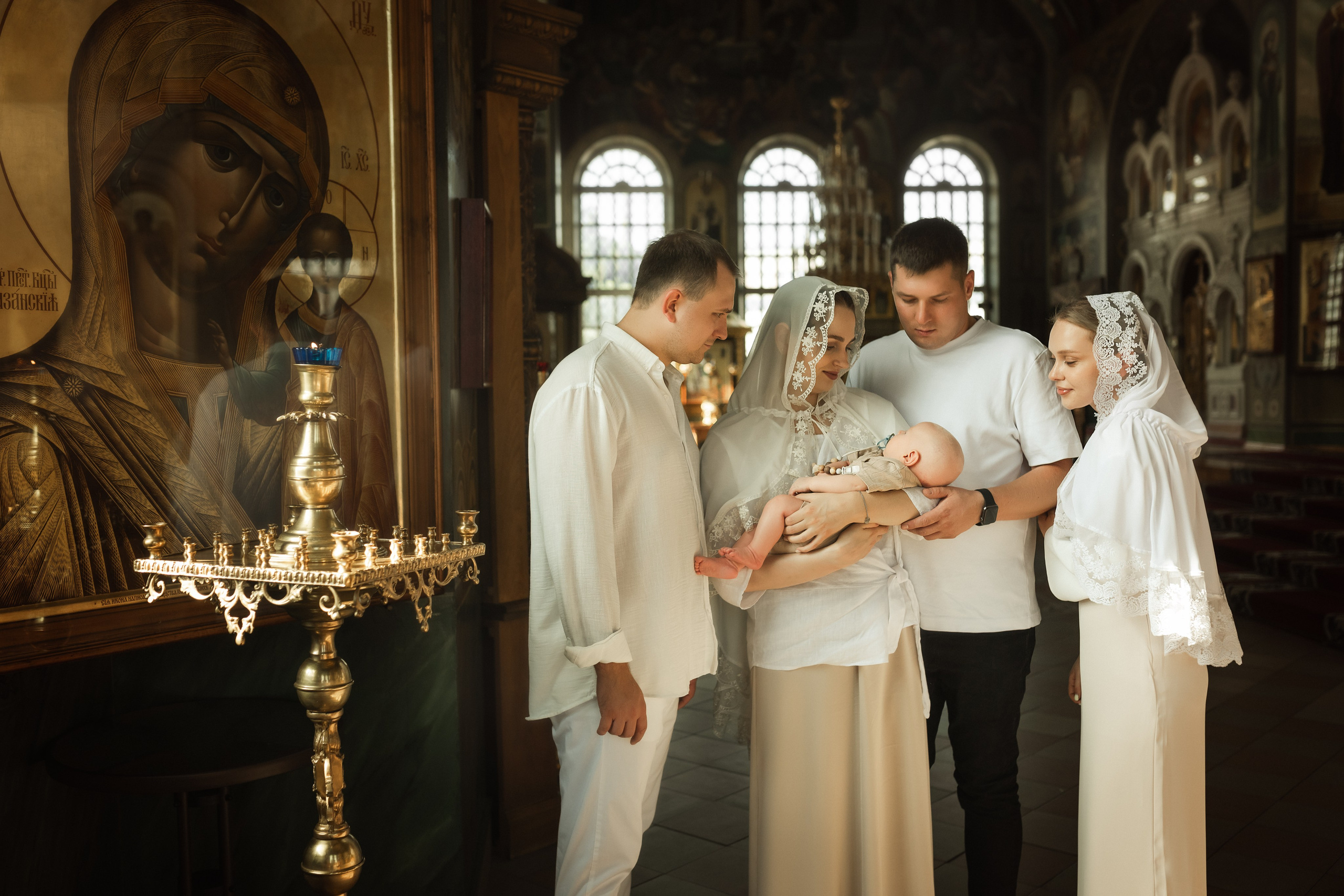 Таинство Крещения. Профессиональный семейный и церковный фотограф в Ростове-на-Дону