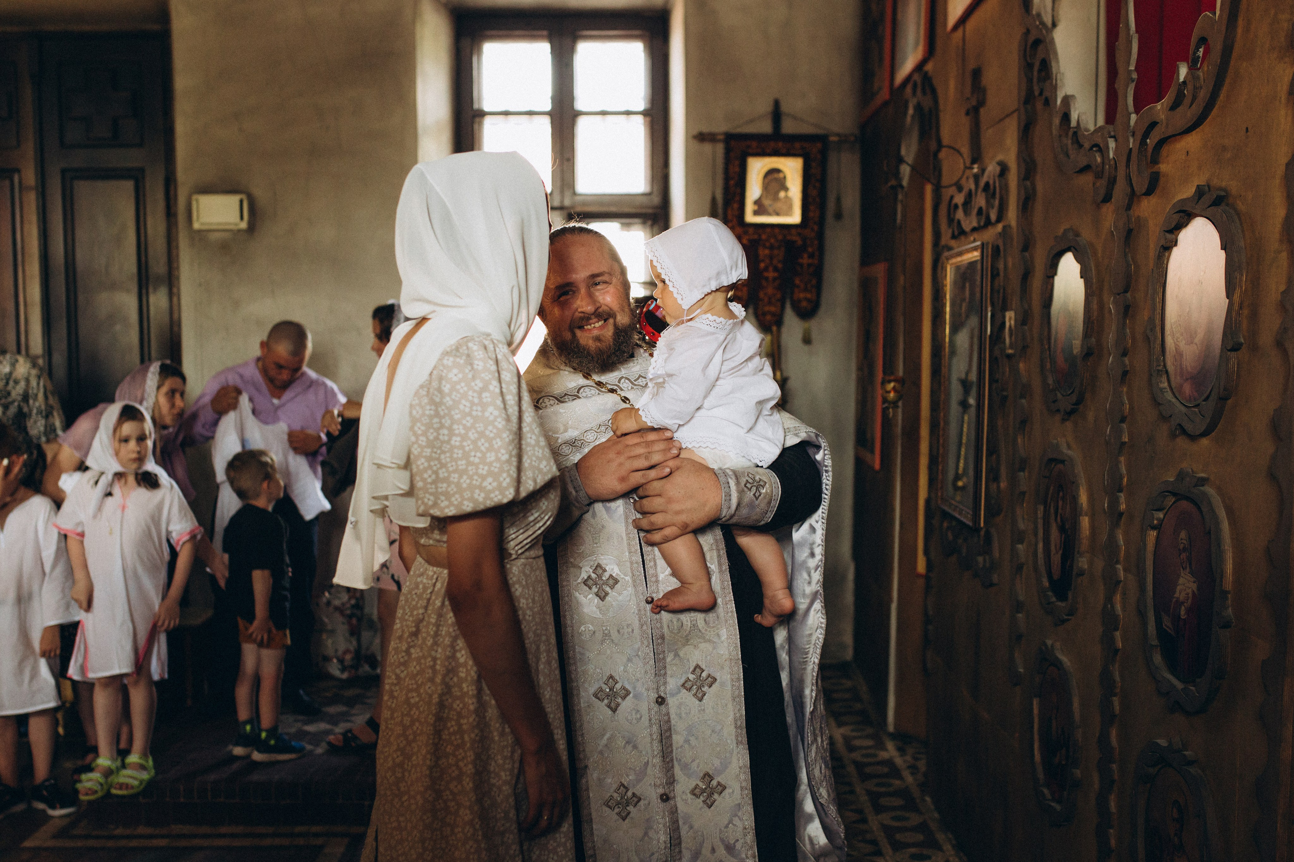 Крещение Марии. Семейный фотограф в Обнинске