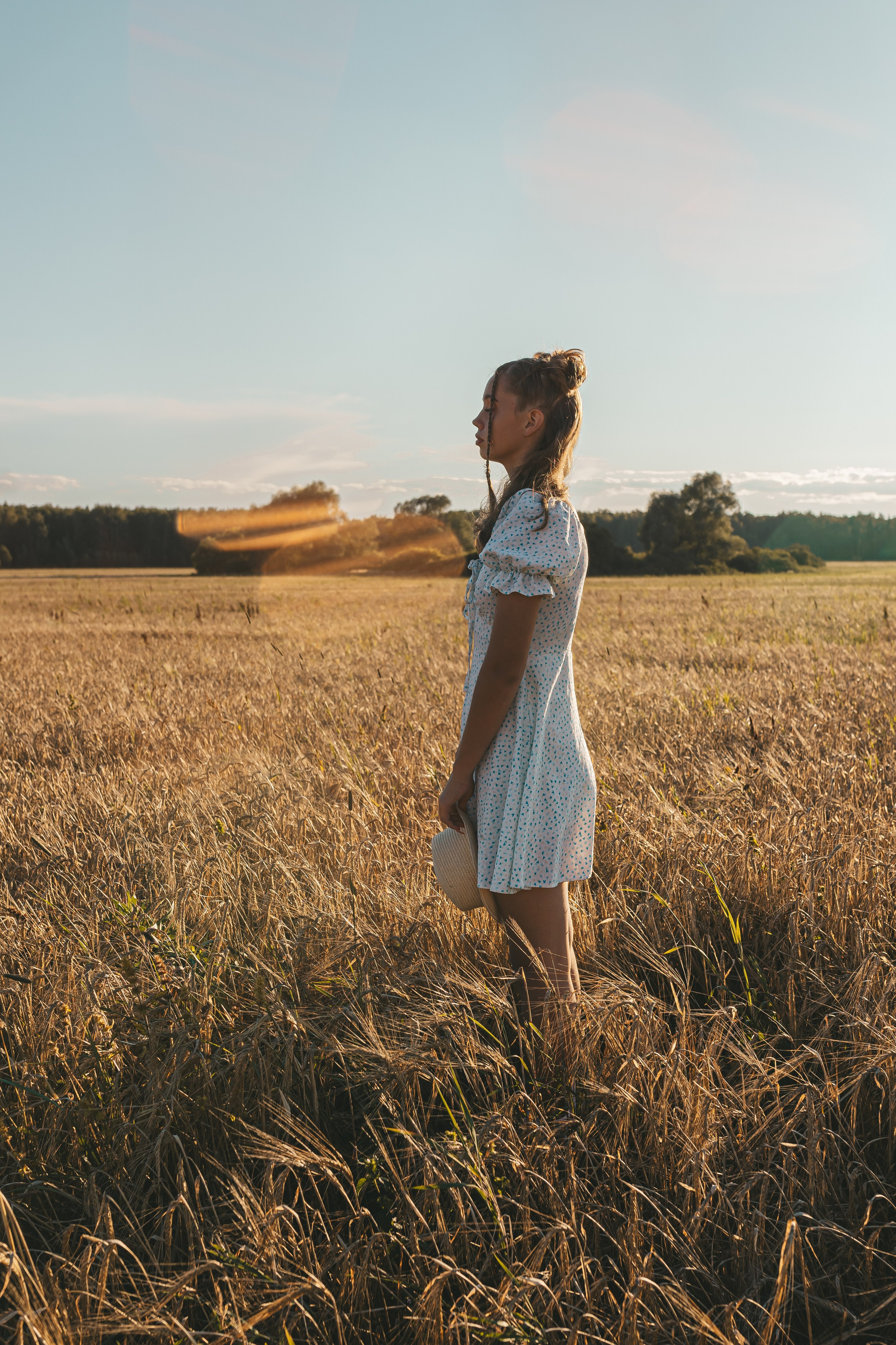 Фотосессия в поле. Семейный и женский фотограф в Москве Надежда Воробьева