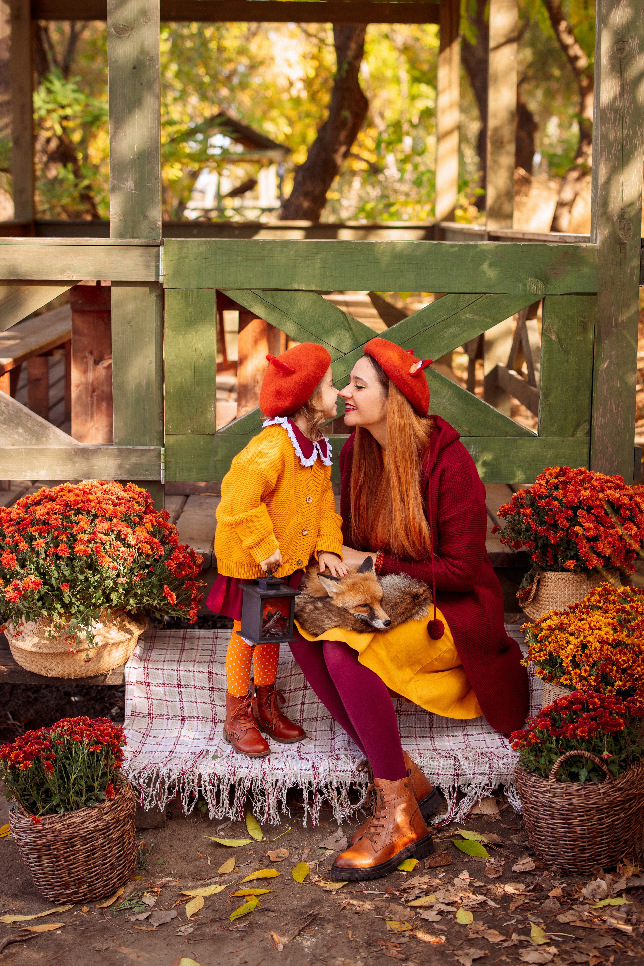 Осень с «Лисом». Семейный и детский фотограф в Краснодаре Анна Трашкова