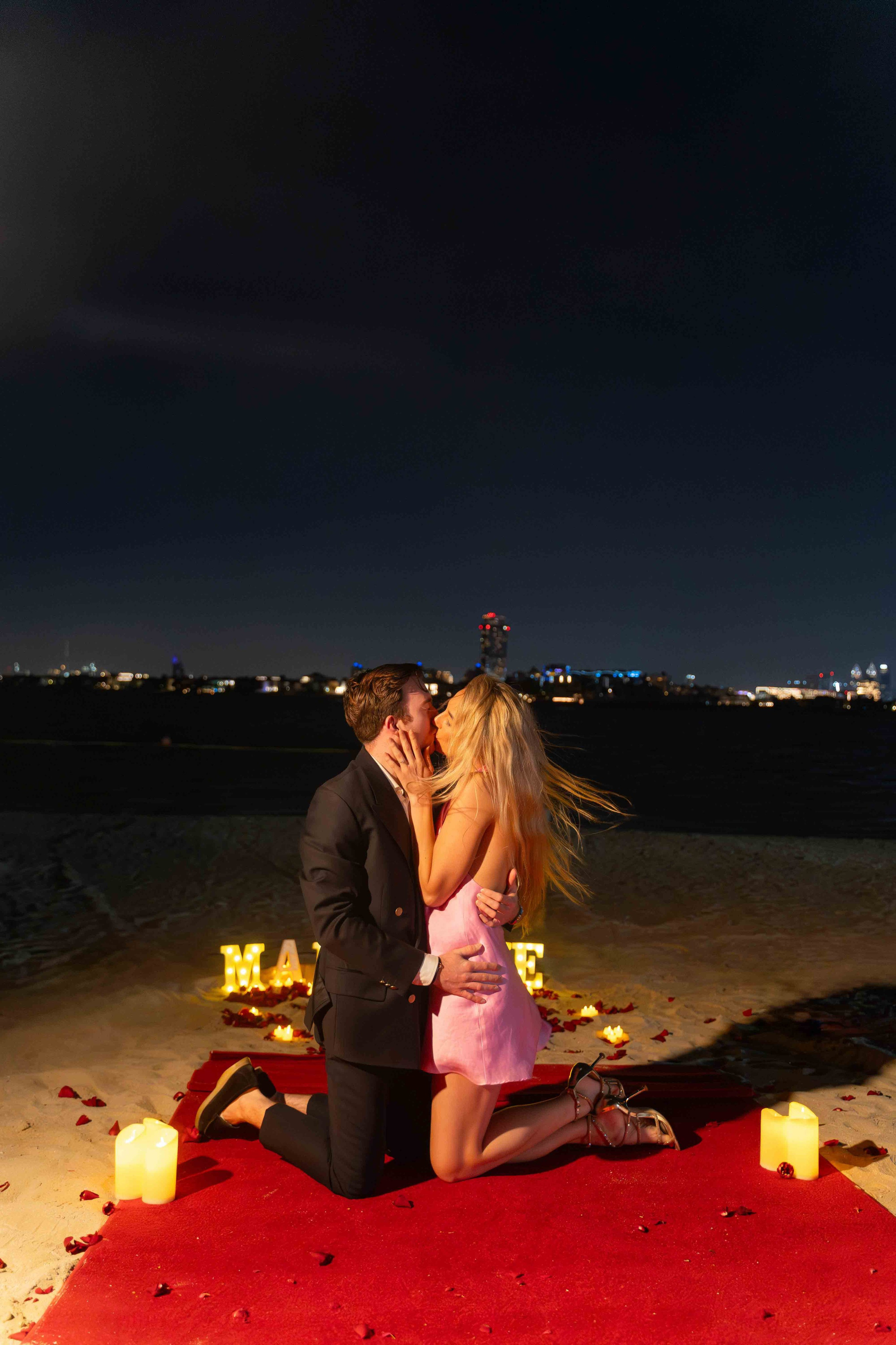 Шикарное предложение руки и сердца. Фотограф и видеограф в Москве и Абу Даби Мария Кулагина