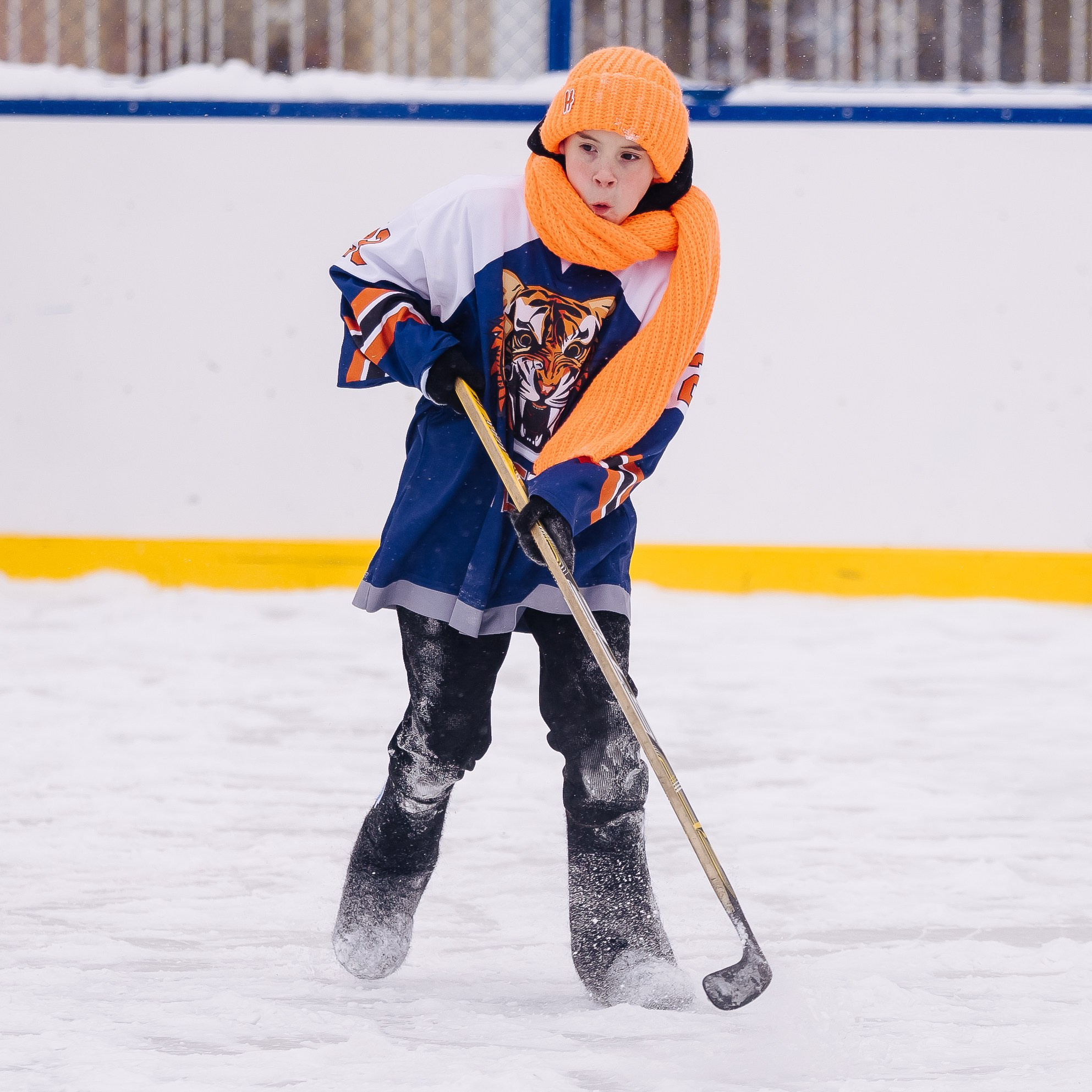 Хоккей на валенках // 22.02.25. Денис Прохоров Фотограф в г. Магнитогорск