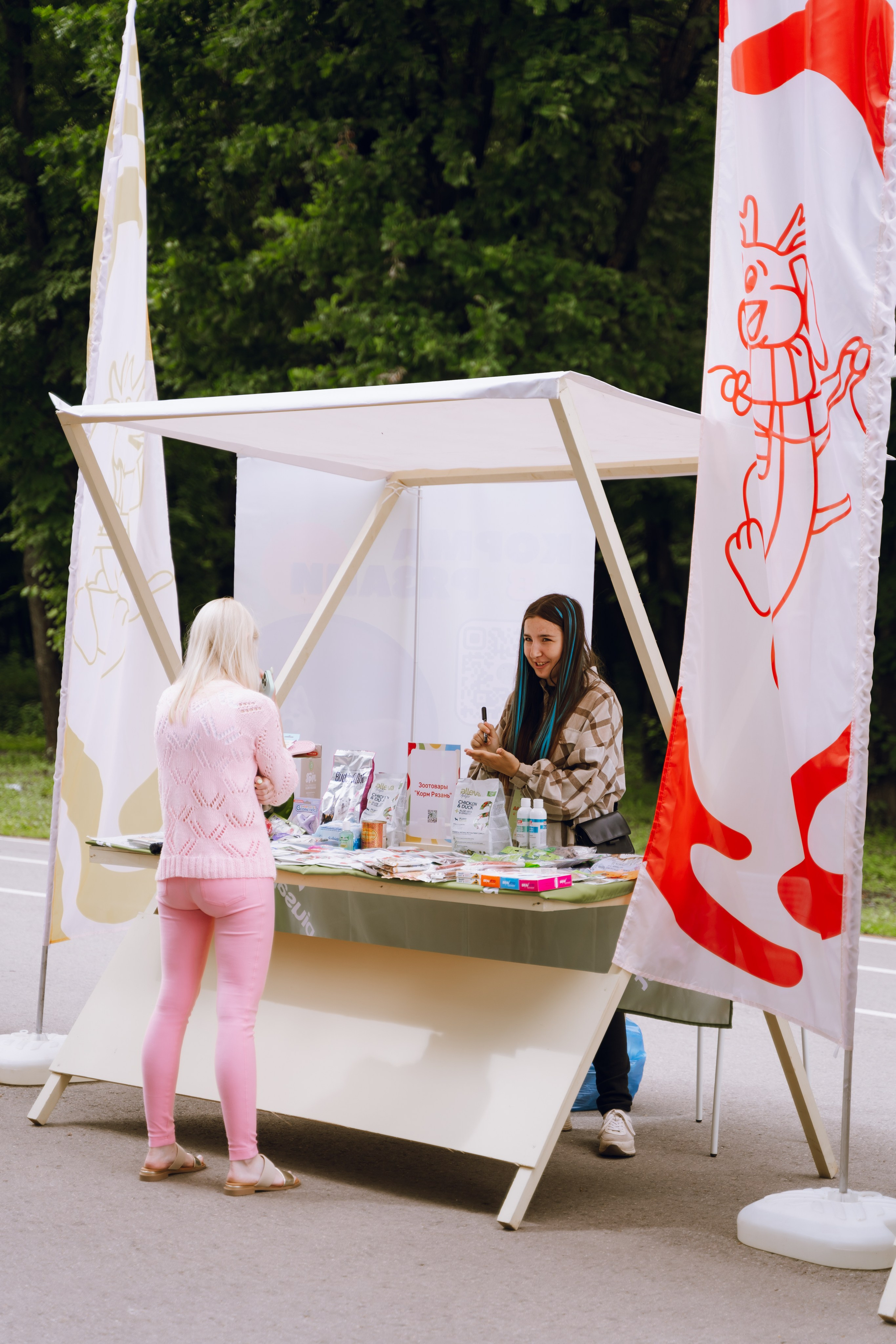 Площадка фестиваля «Мампус и его друзья» в Лесопарке 2025. Фотограф Надежда Погребняк | Рязань | Москва