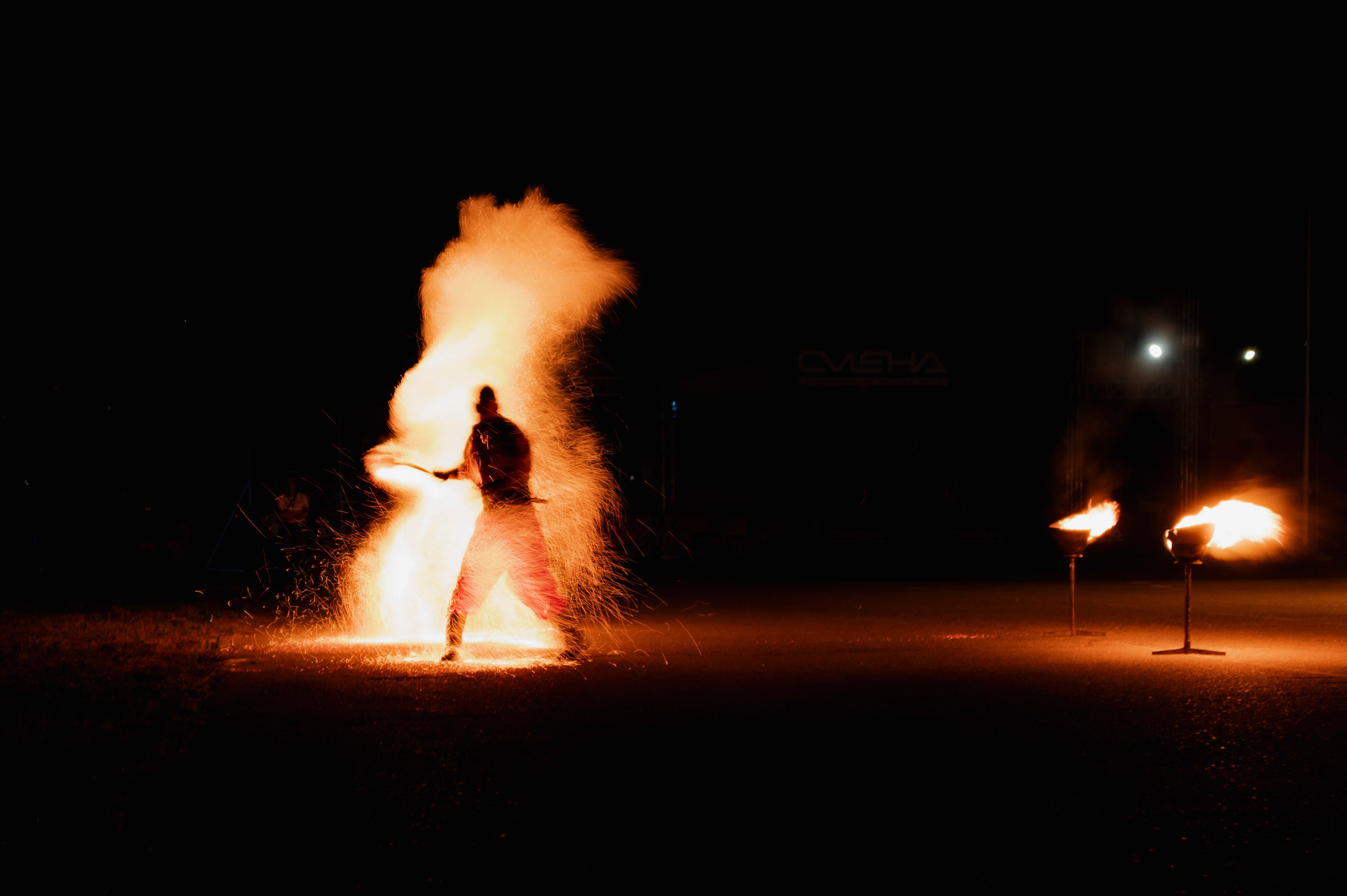 Файершоу. Фотограф Роман Адлер