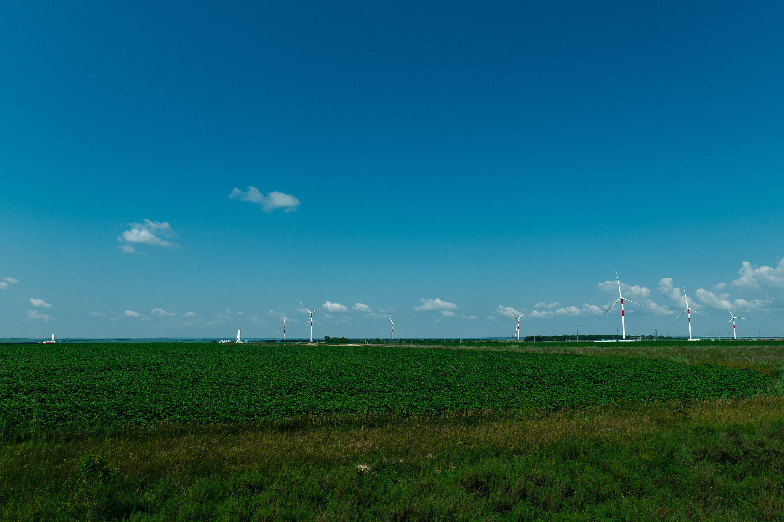 Ветряная электростанция. Фотограф в Самаре Вадим Грязнов