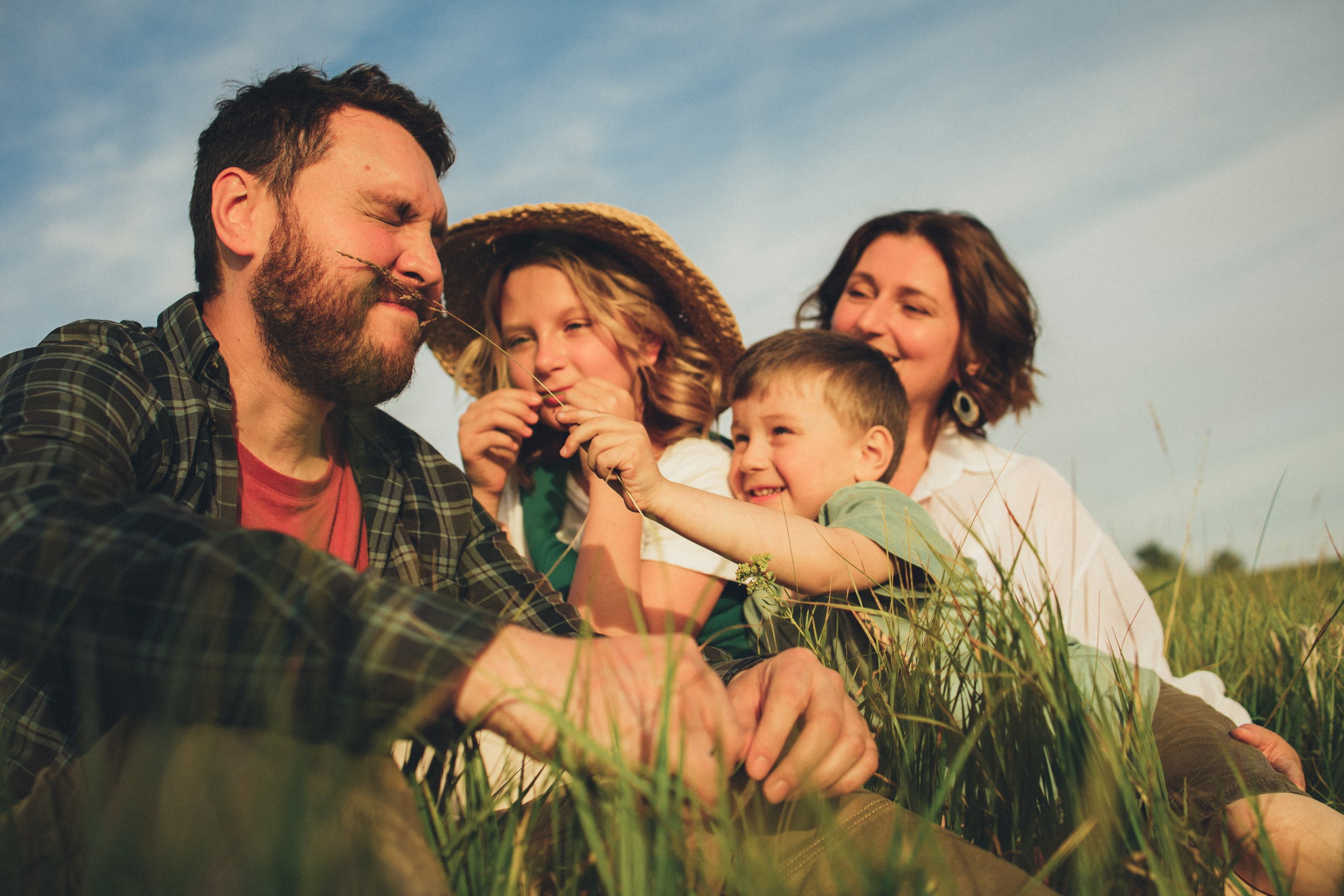 Соломенная шляпка. Семейный lifestyle фотограф в Казани Ксения Верясова