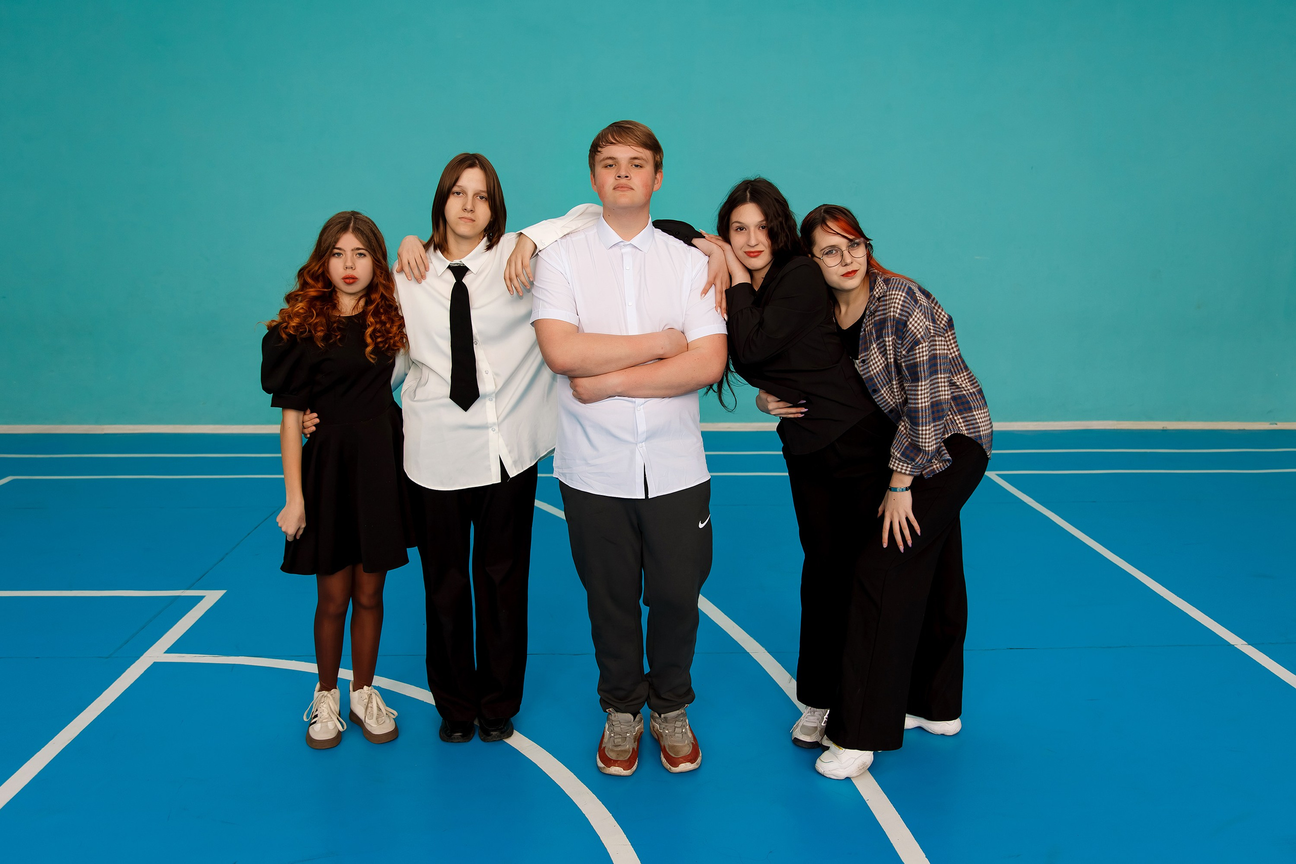 11 класс с. Барабаш. Фотограф Любовь Корниенко, Примоский край