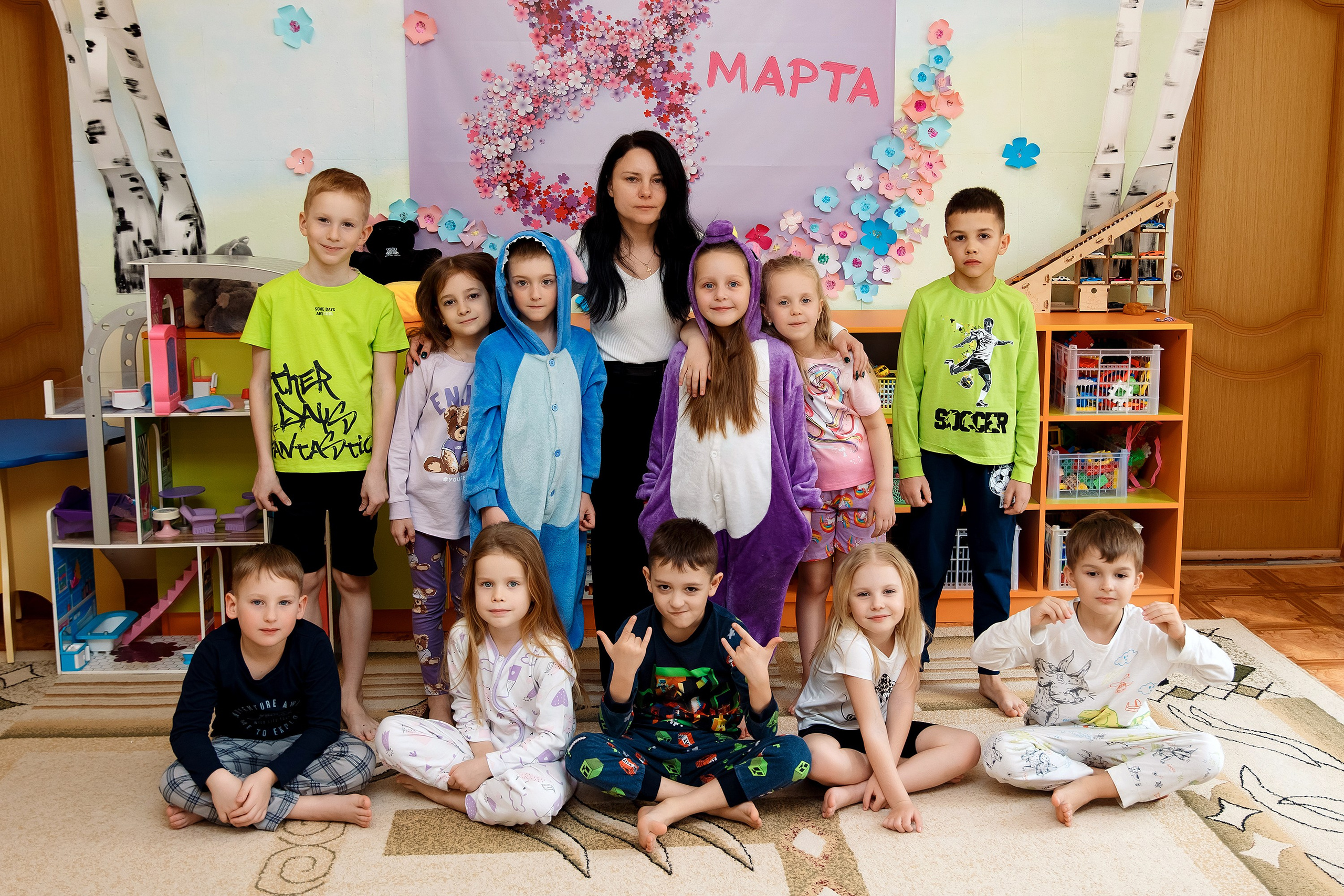 Детский Сад 9 (13 человек). Фотограф Любовь Корниенко, Примоский край