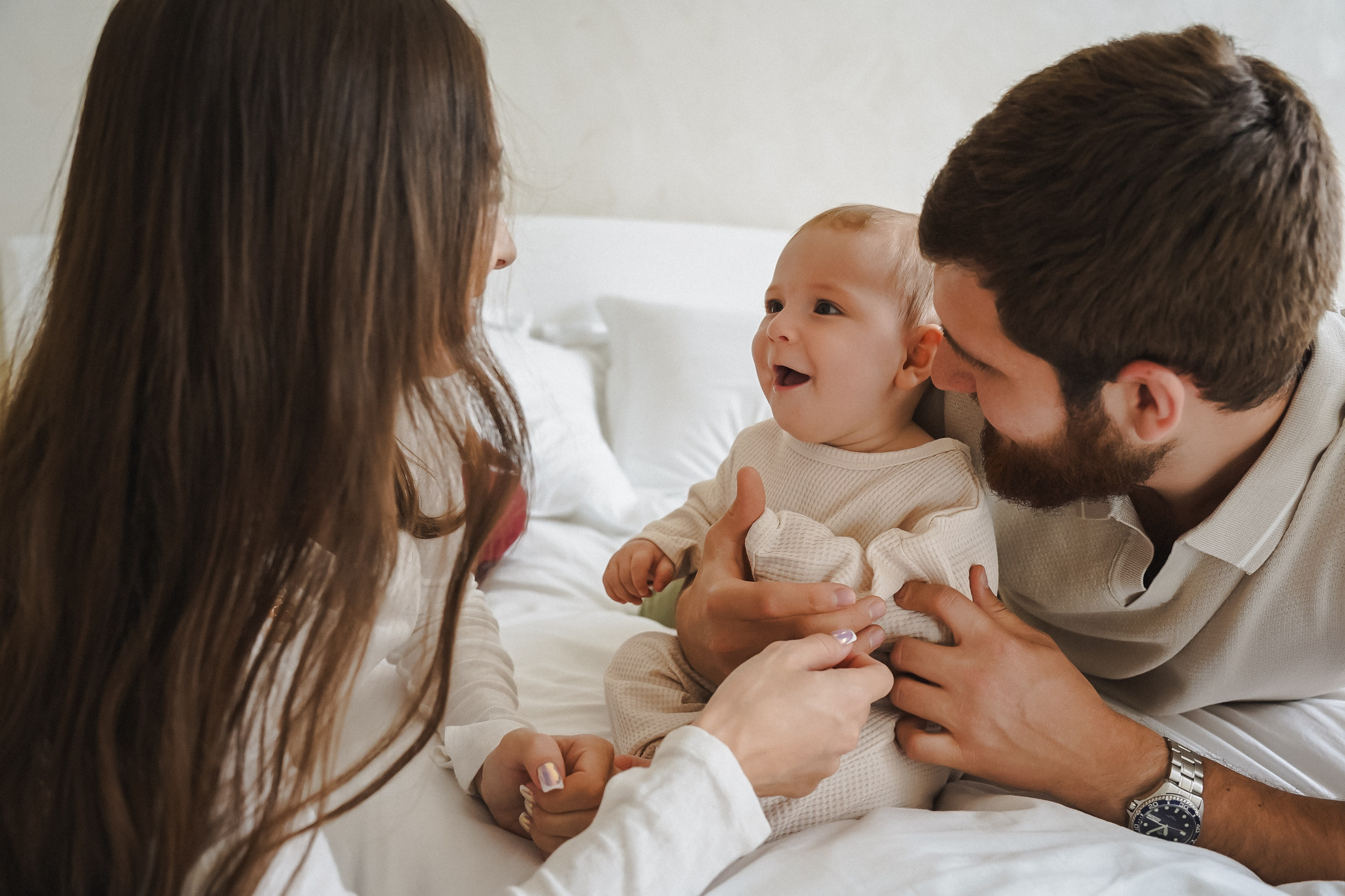 Ира, Вадим и Лёва. Свадебный фотограф в Москве Яна Деньгина