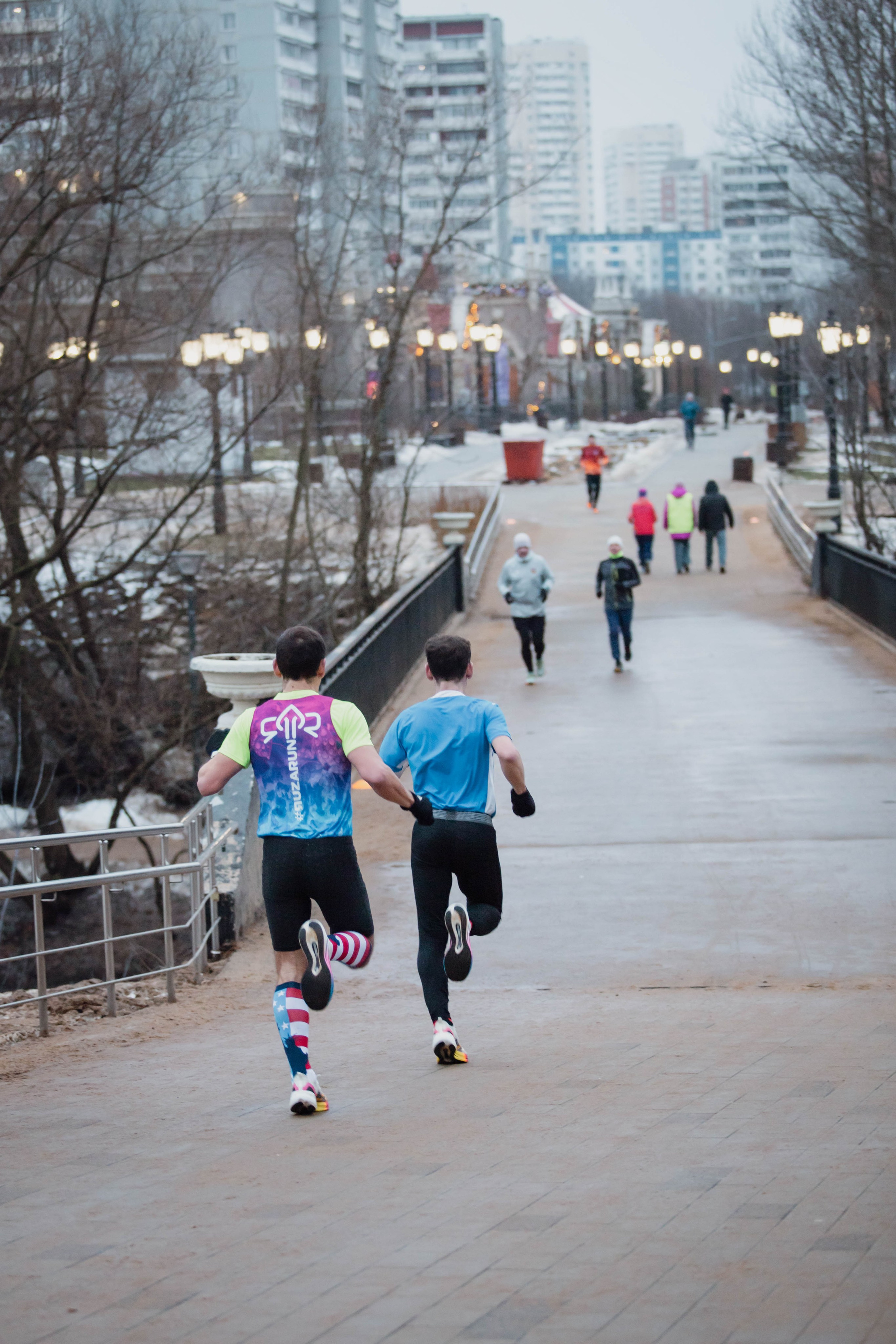 5 верст/декабрь. Александра Мельниченко/ Бегающий фотограф
