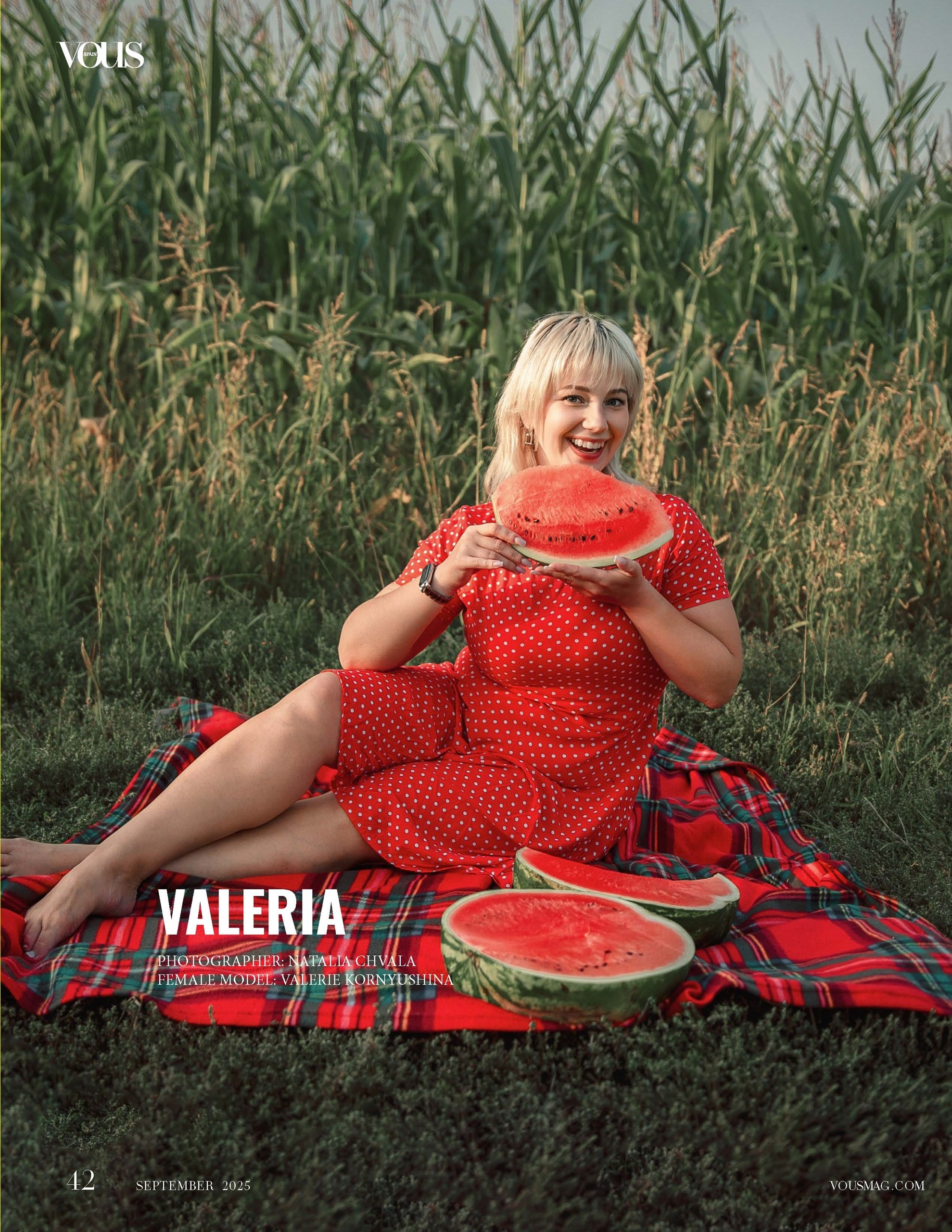 Съемка для международных журналов в Брянске