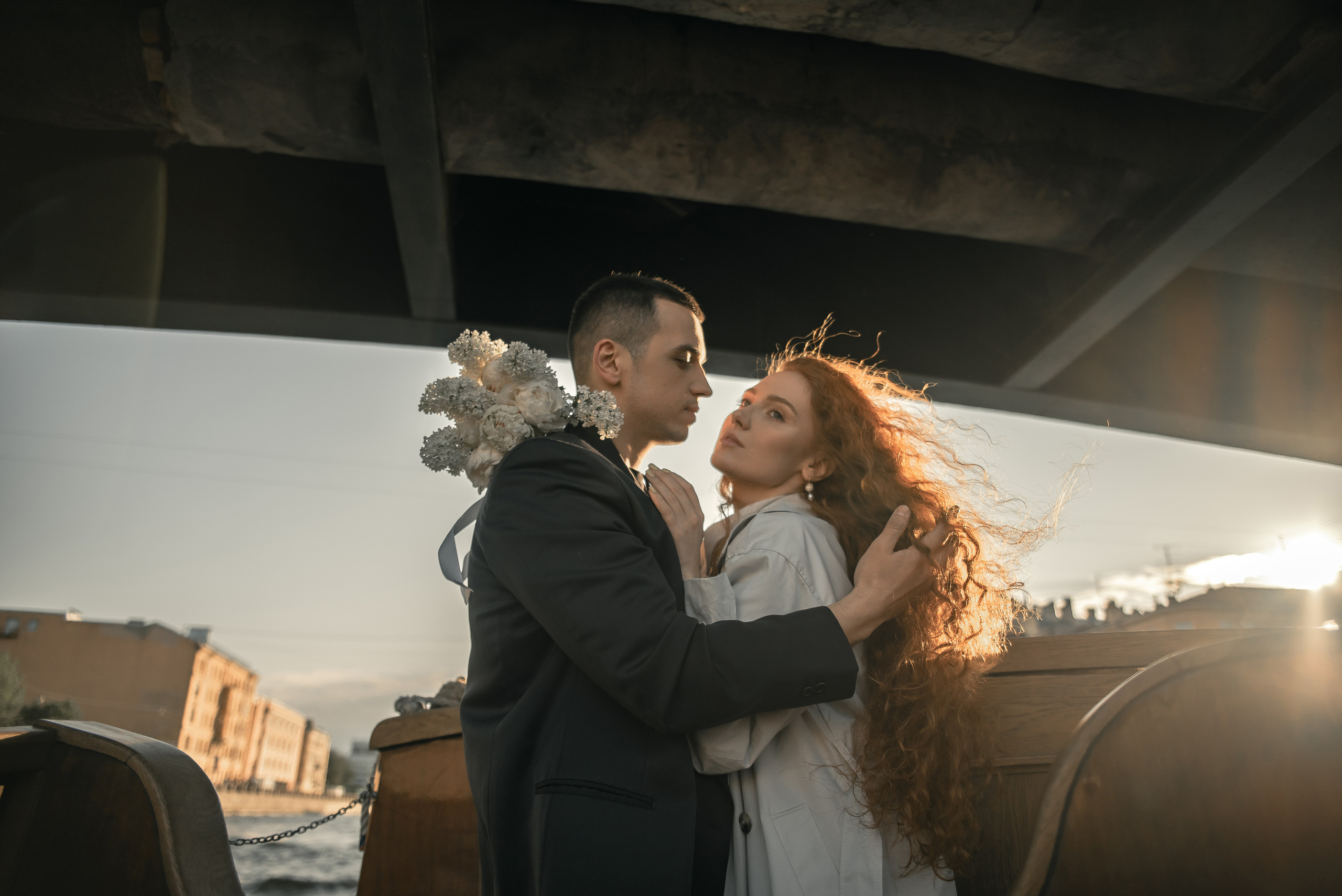 Прогулка на катере. Свадебный фотограф Тюмень / Санкт — Петербург Миронова Наталия