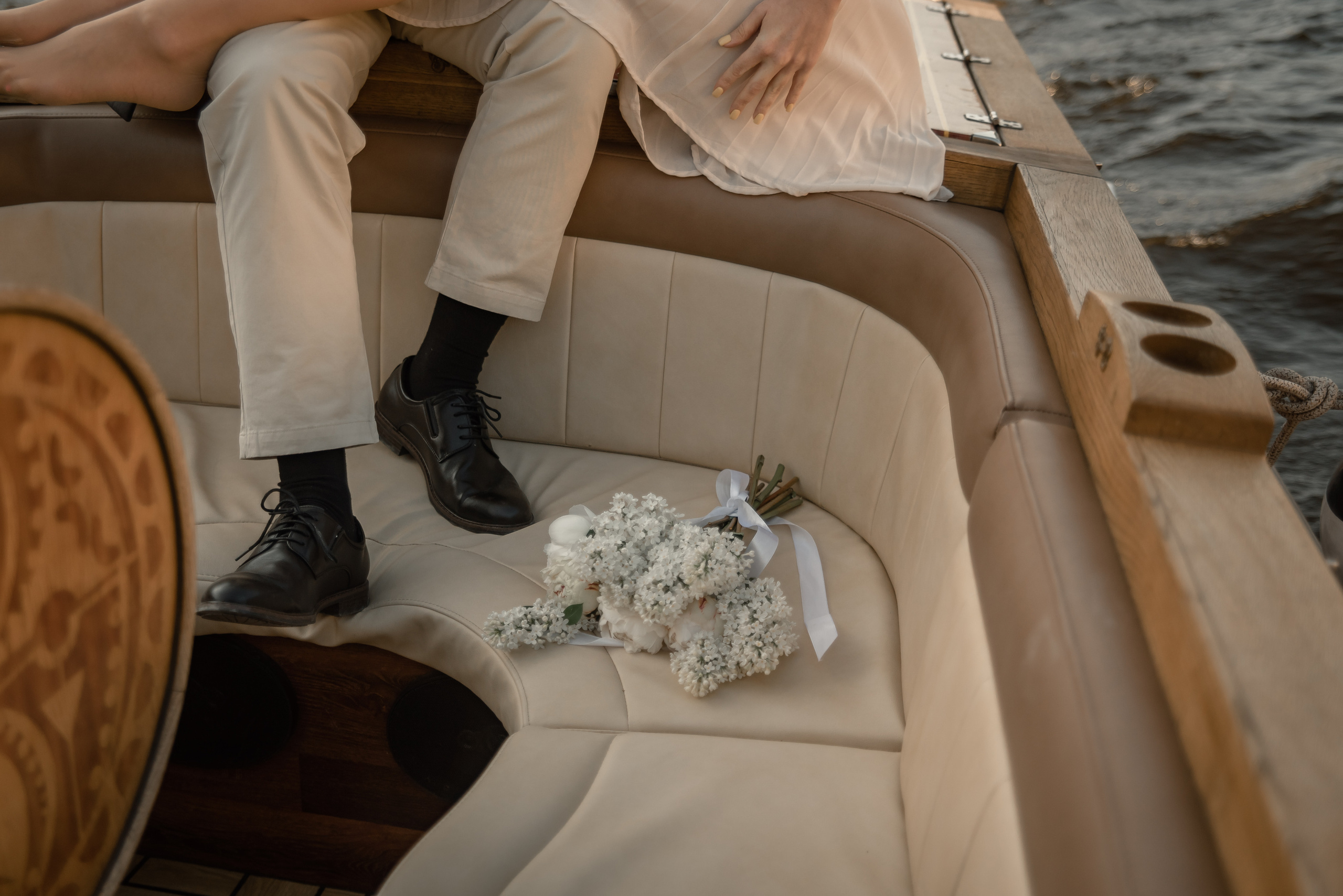 Прогулка на катере. Свадебный фотограф Тюмень / Санкт — Петербург Миронова Наталия