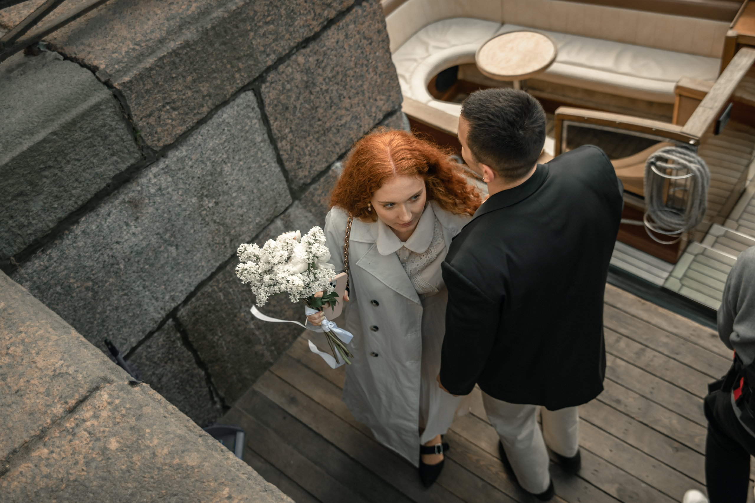 Прогулка на катере. Свадебный фотограф Тюмень / Санкт — Петербург Миронова Наталия