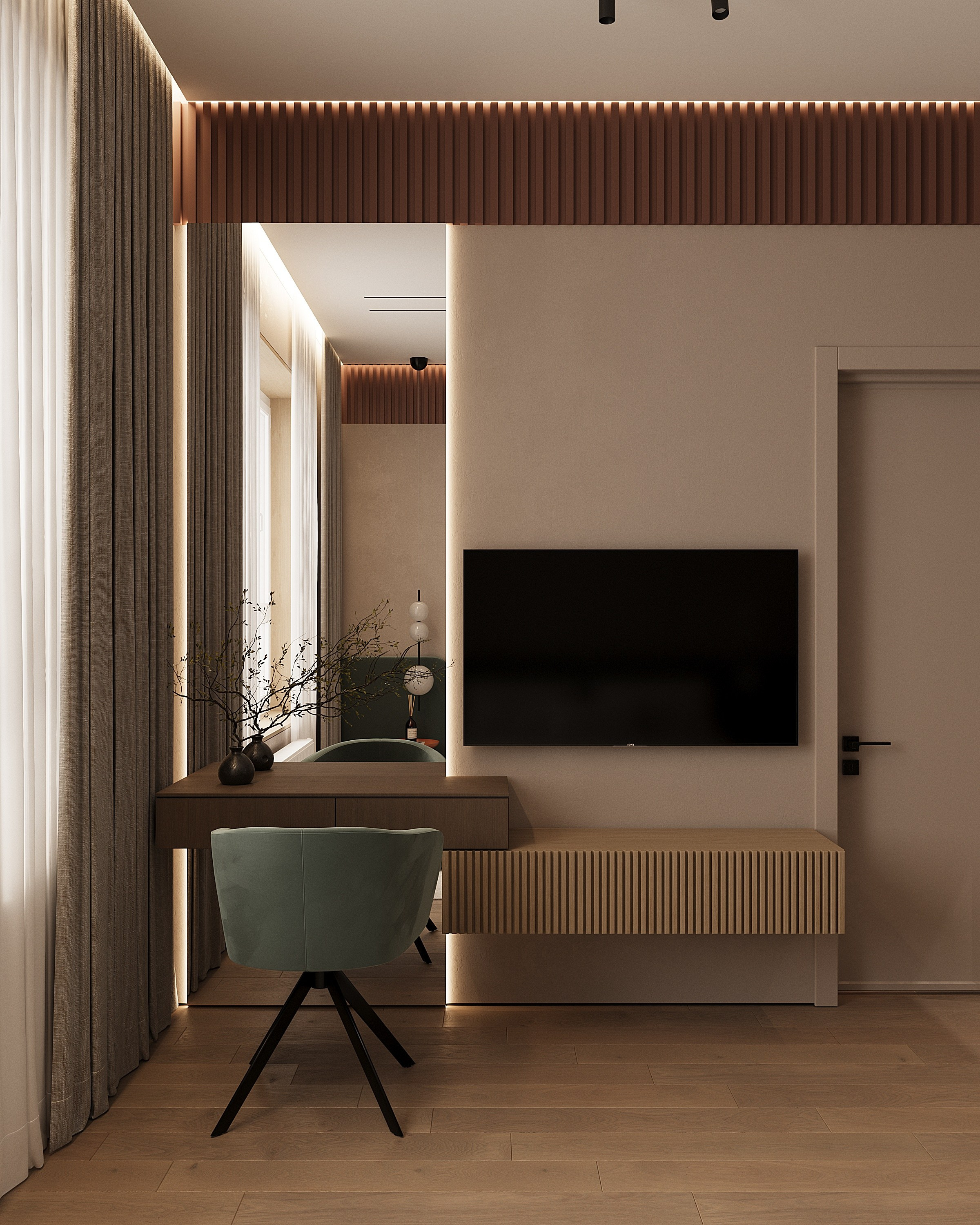 ЖК «Символ"/ Москва/ 62кв. м. Ксения Барабаш дизайнер интерьера в Санкт-Петербурге