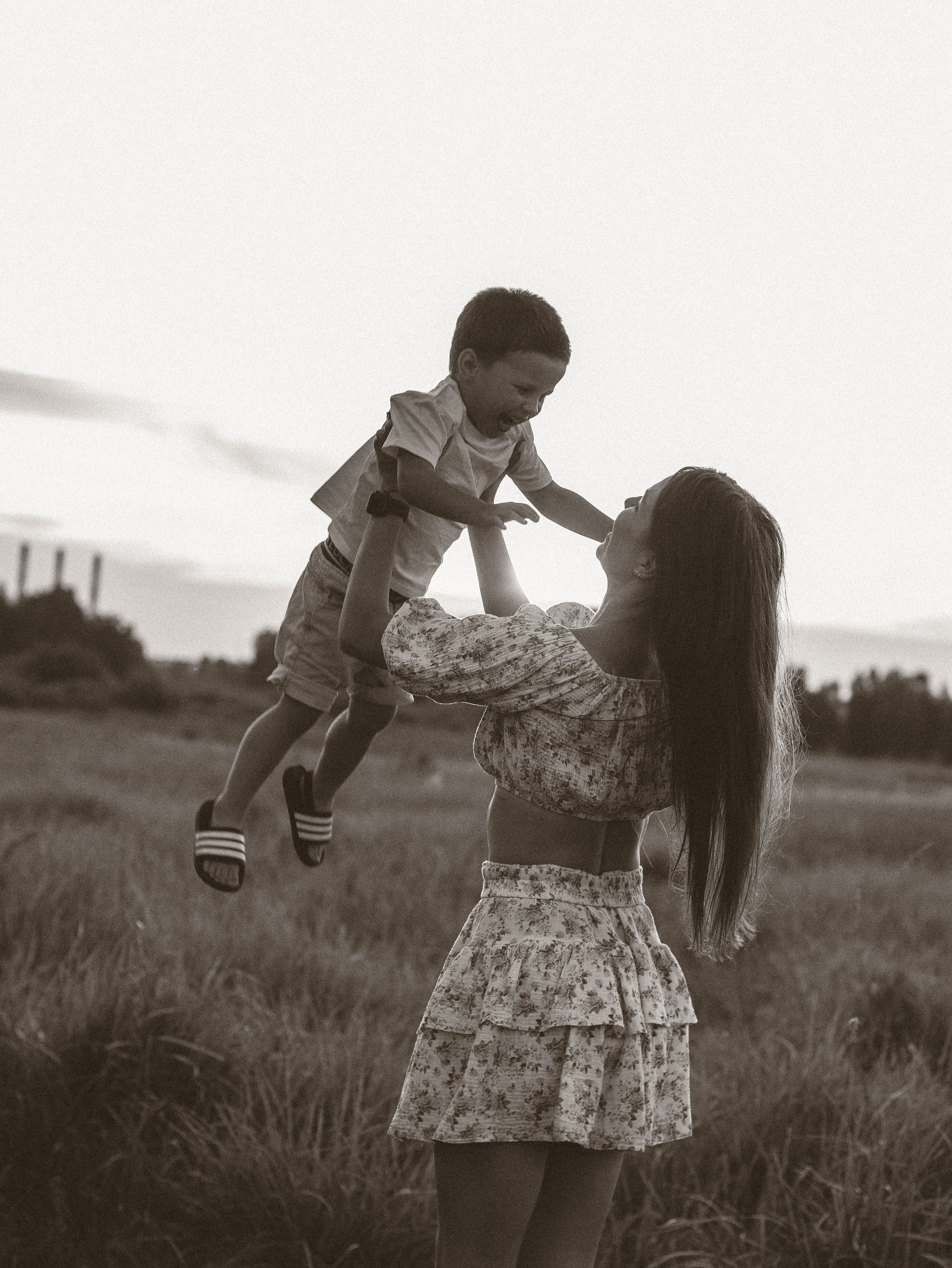 Мария с сыном Сашей. Семейный фотограф в Ангарске Екатерина Трифонова