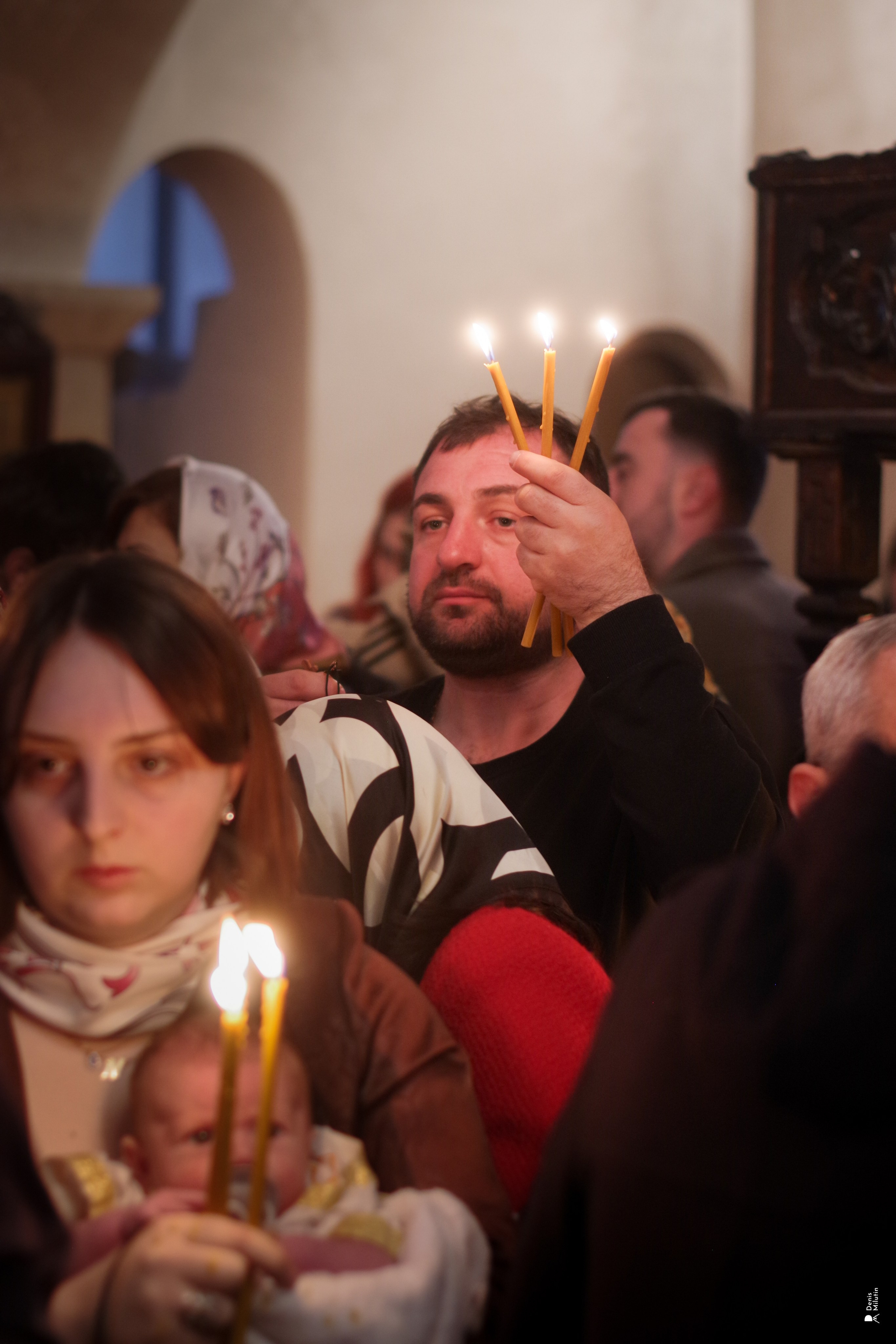 19 числа на Крещении. Портретный фотограф Денис Милютин