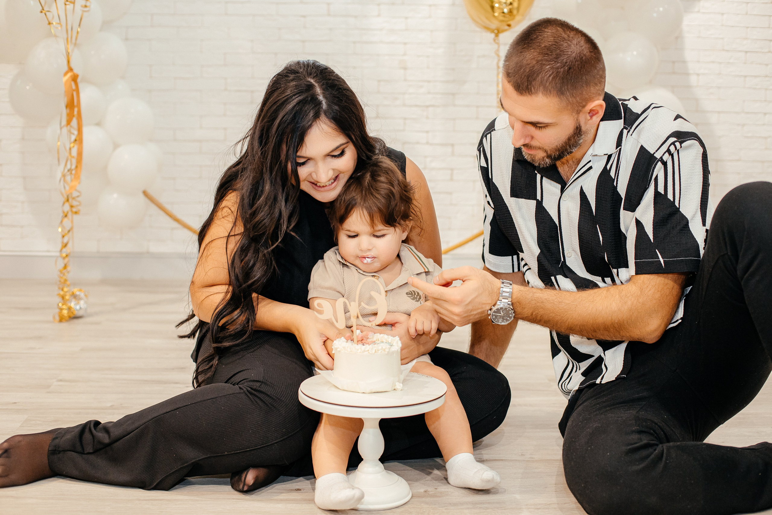 Камилю 1 годик — студия. Elena Sova — семейный и женский фотограф в Санкт-Петербурге