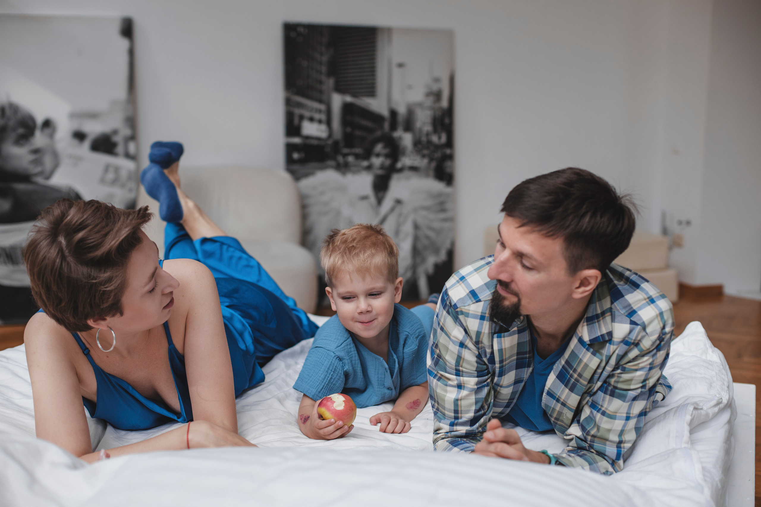 Семья Черновых-Гришиных. Портретный фотограф в Москве Анастасия Потёмкина