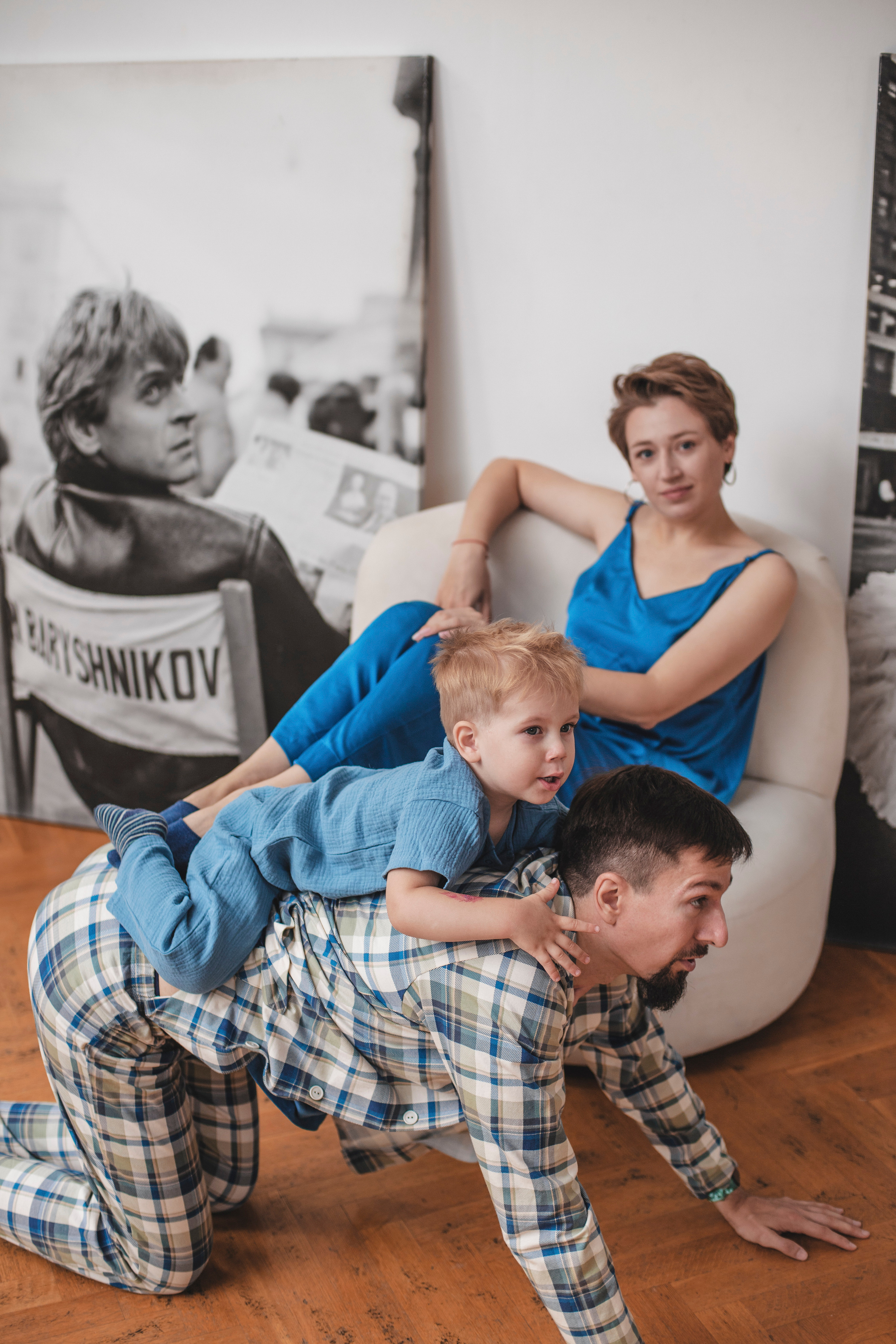 Семья Черновых-Гришиных. Портретный фотограф в Москве Анастасия Потёмкина