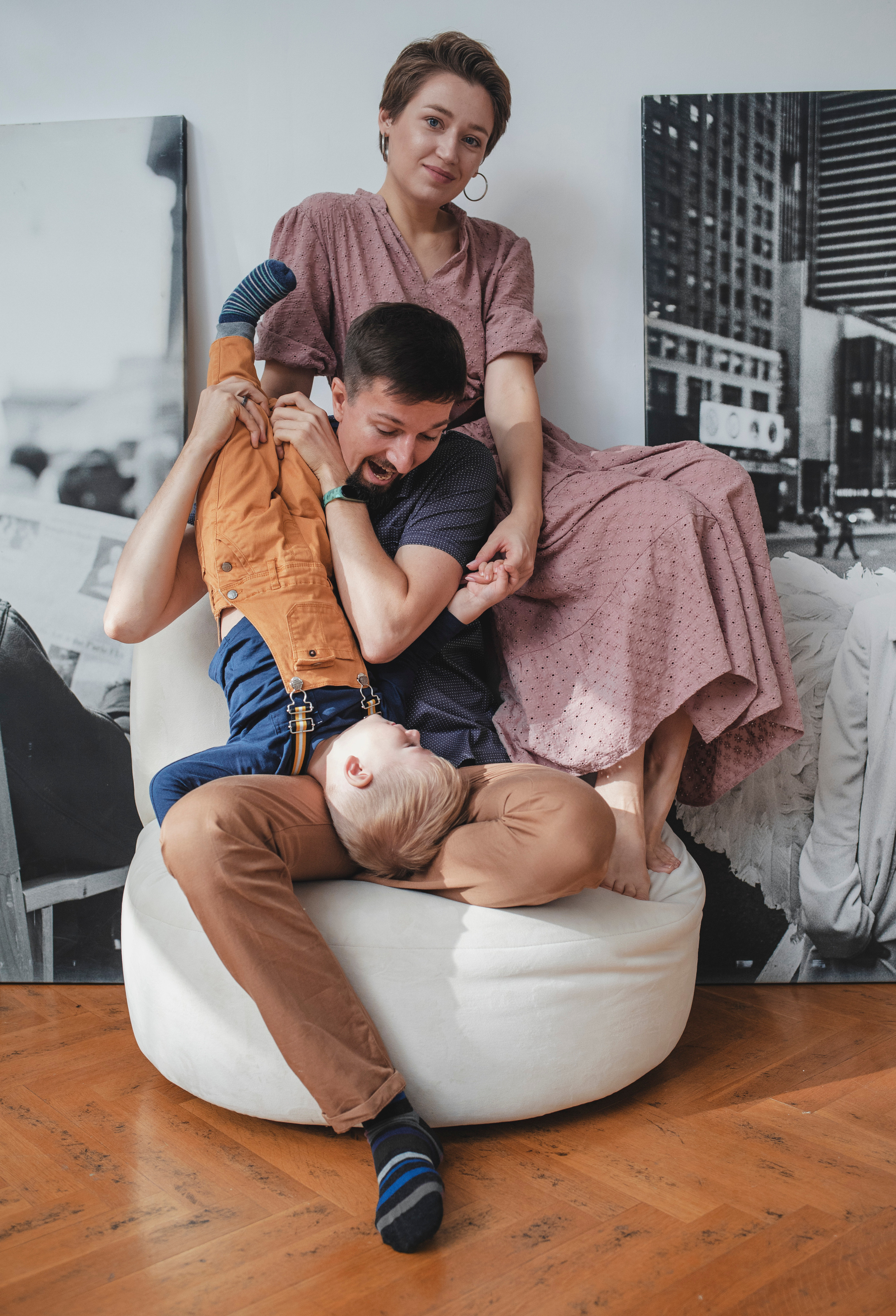 Семья Черновых-Гришиных. Портретный фотограф в Москве Анастасия Потёмкина