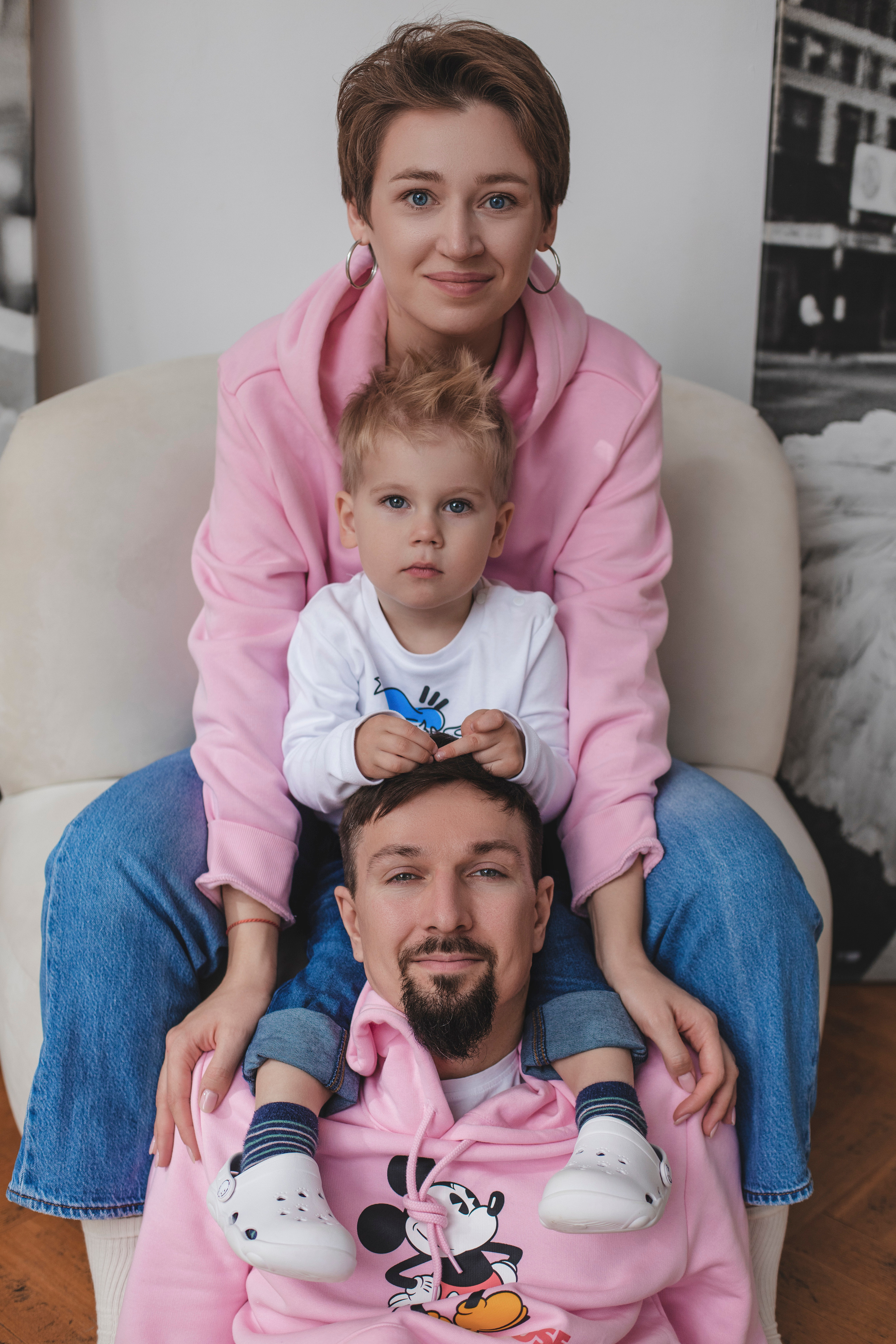 Семья Черновых-Гришиных. Портретный фотограф в Москве Анастасия Потёмкина