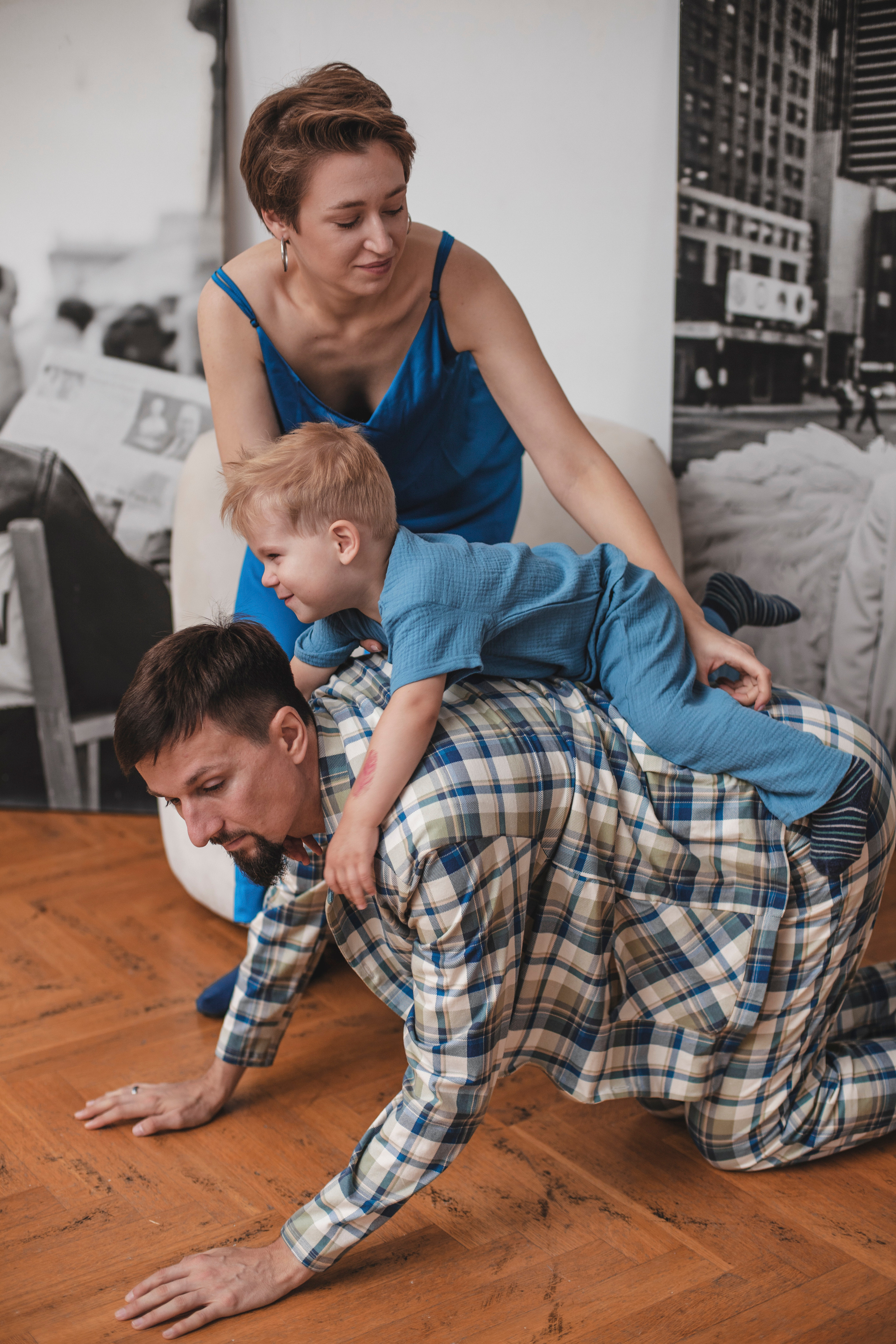 Семья Черновых-Гришиных. Портретный фотограф в Москве Анастасия Потёмкина