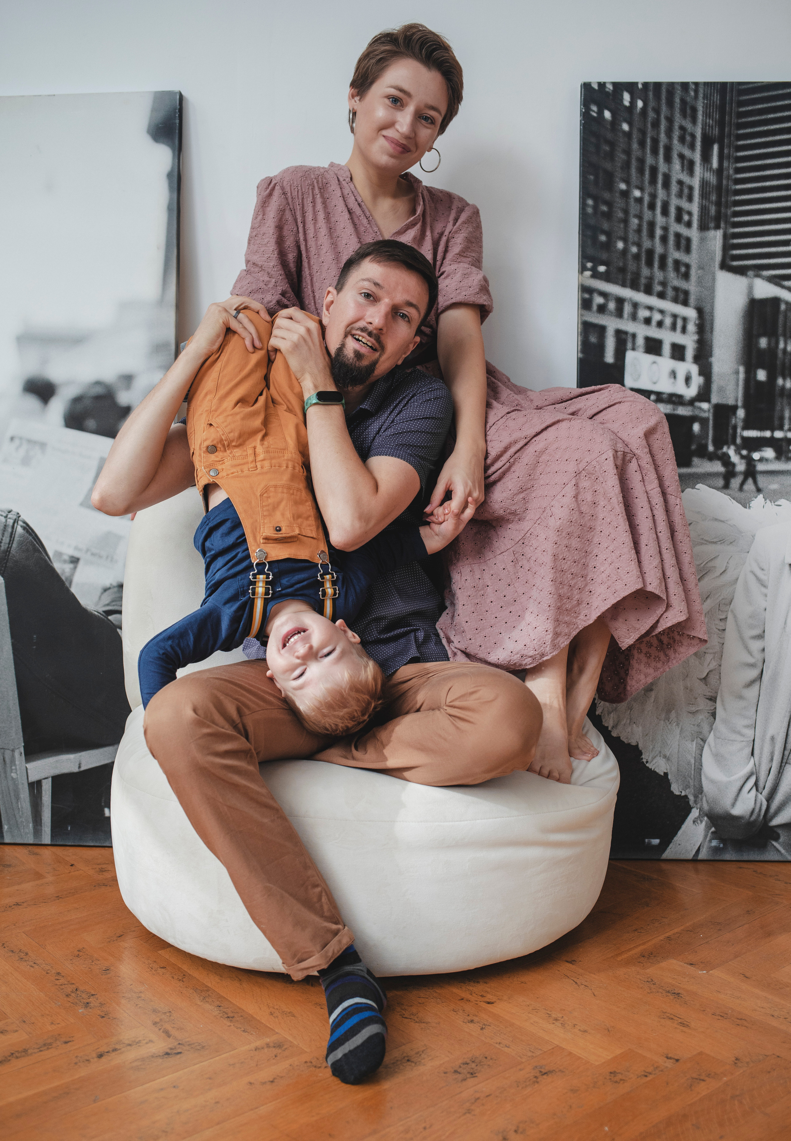 Семья Черновых-Гришиных. Портретный фотограф в Москве Анастасия Потёмкина