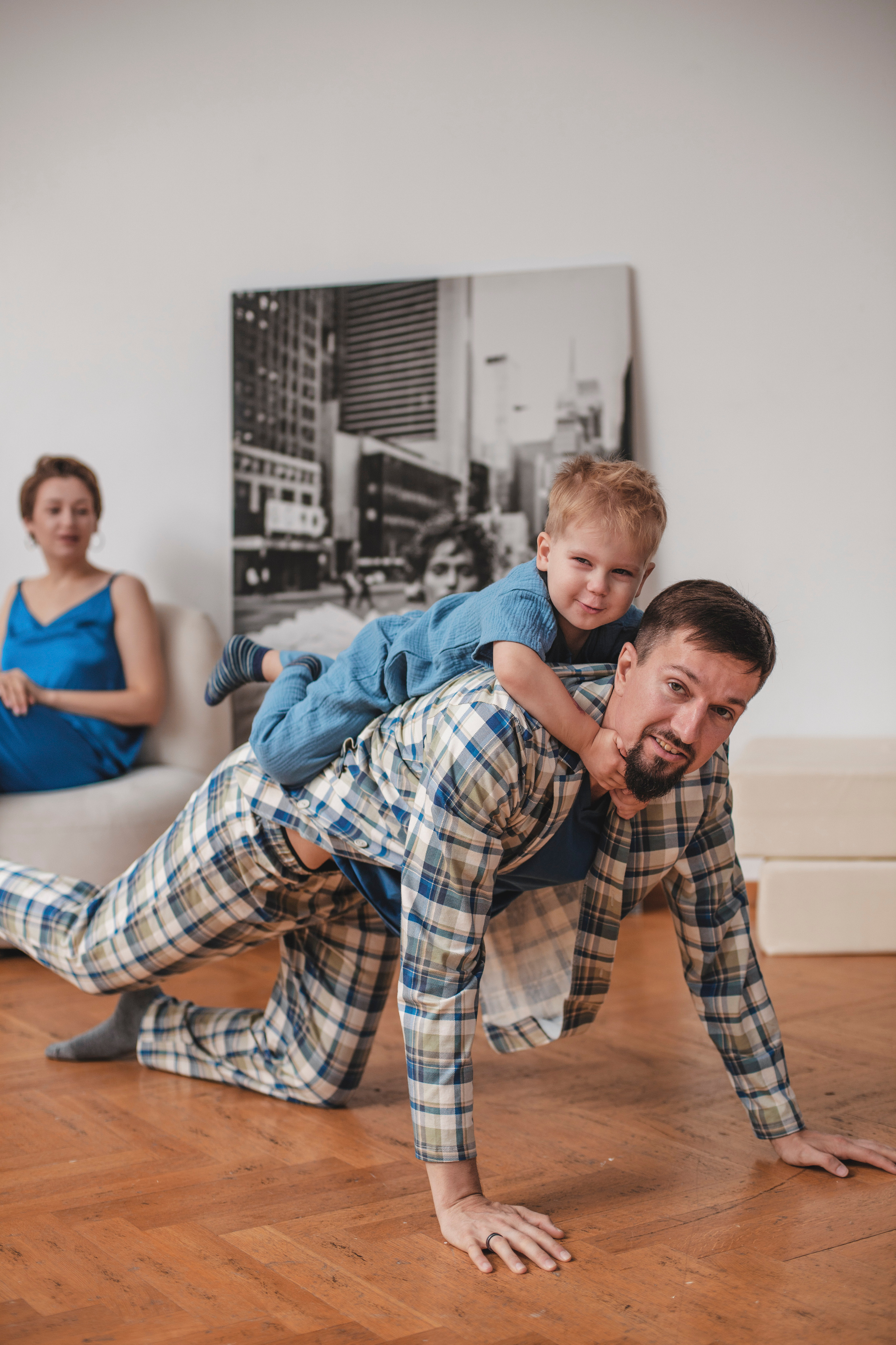 Семья Черновых-Гришиных. Портретный фотограф в Москве Анастасия Потёмкина