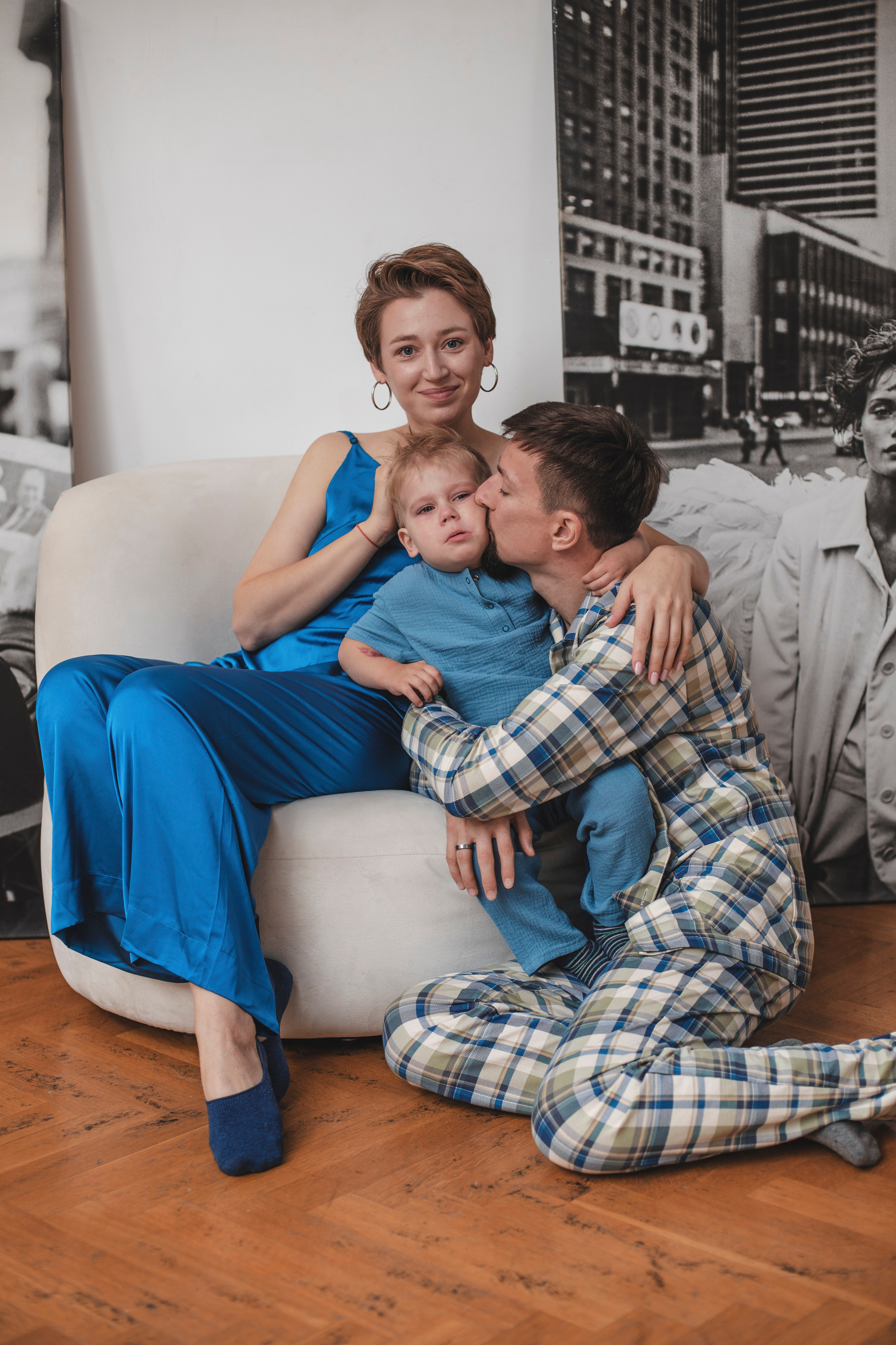 Семья Черновых-Гришиных. Портретный фотограф в Москве Анастасия Потёмкина