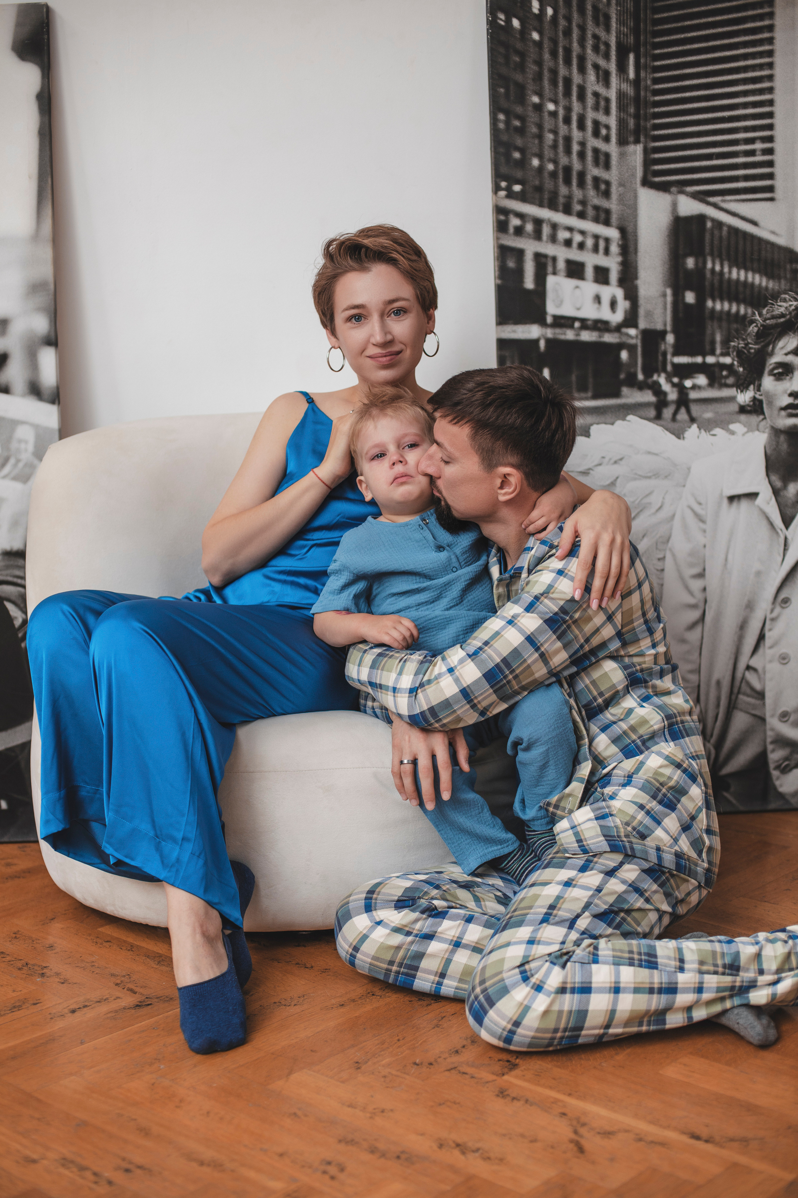 Семья Черновых-Гришиных. Портретный фотограф в Москве Анастасия Потёмкина