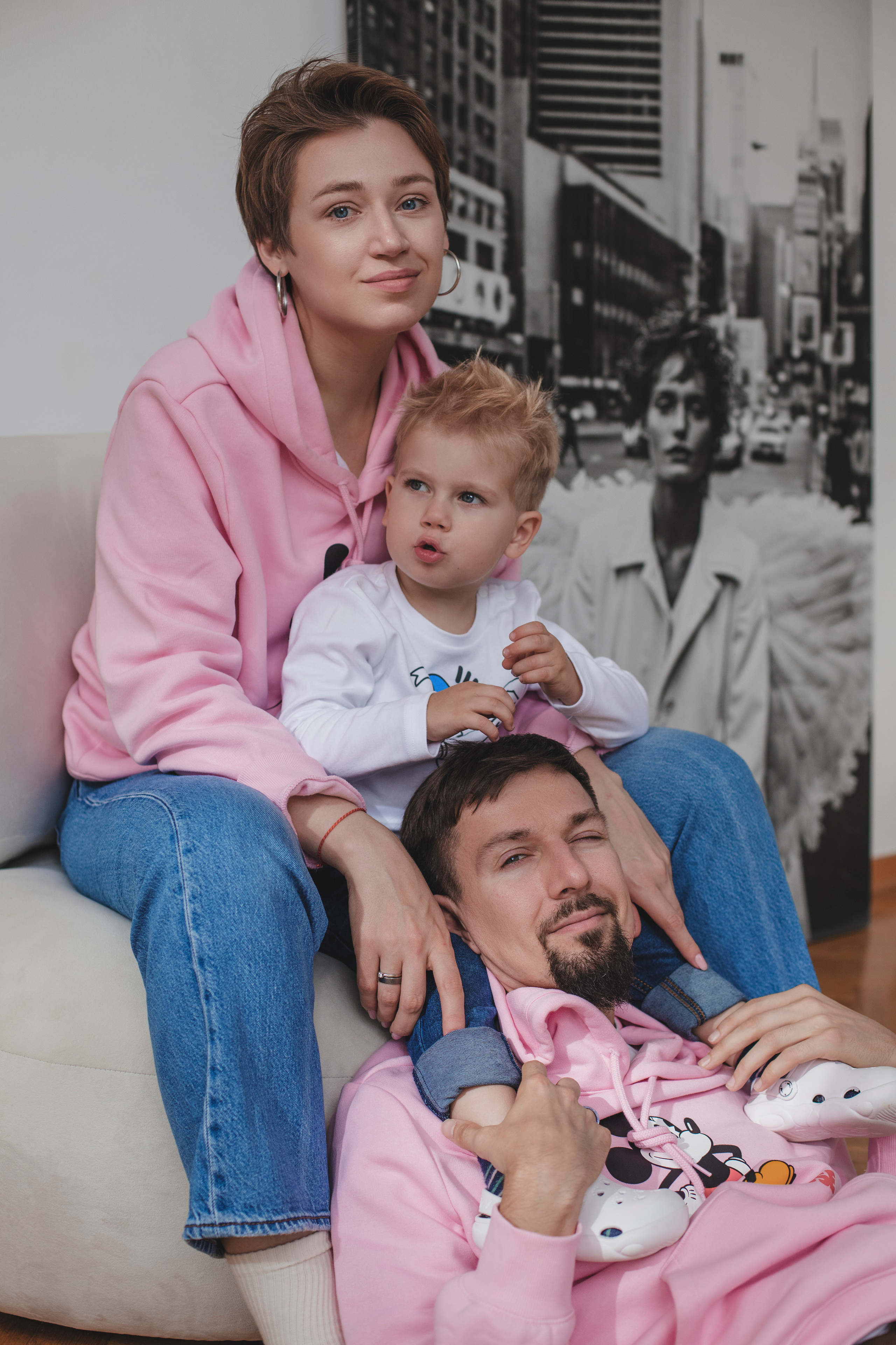 Семья Черновых-Гришиных. Портретный фотограф в Москве Анастасия Потёмкина