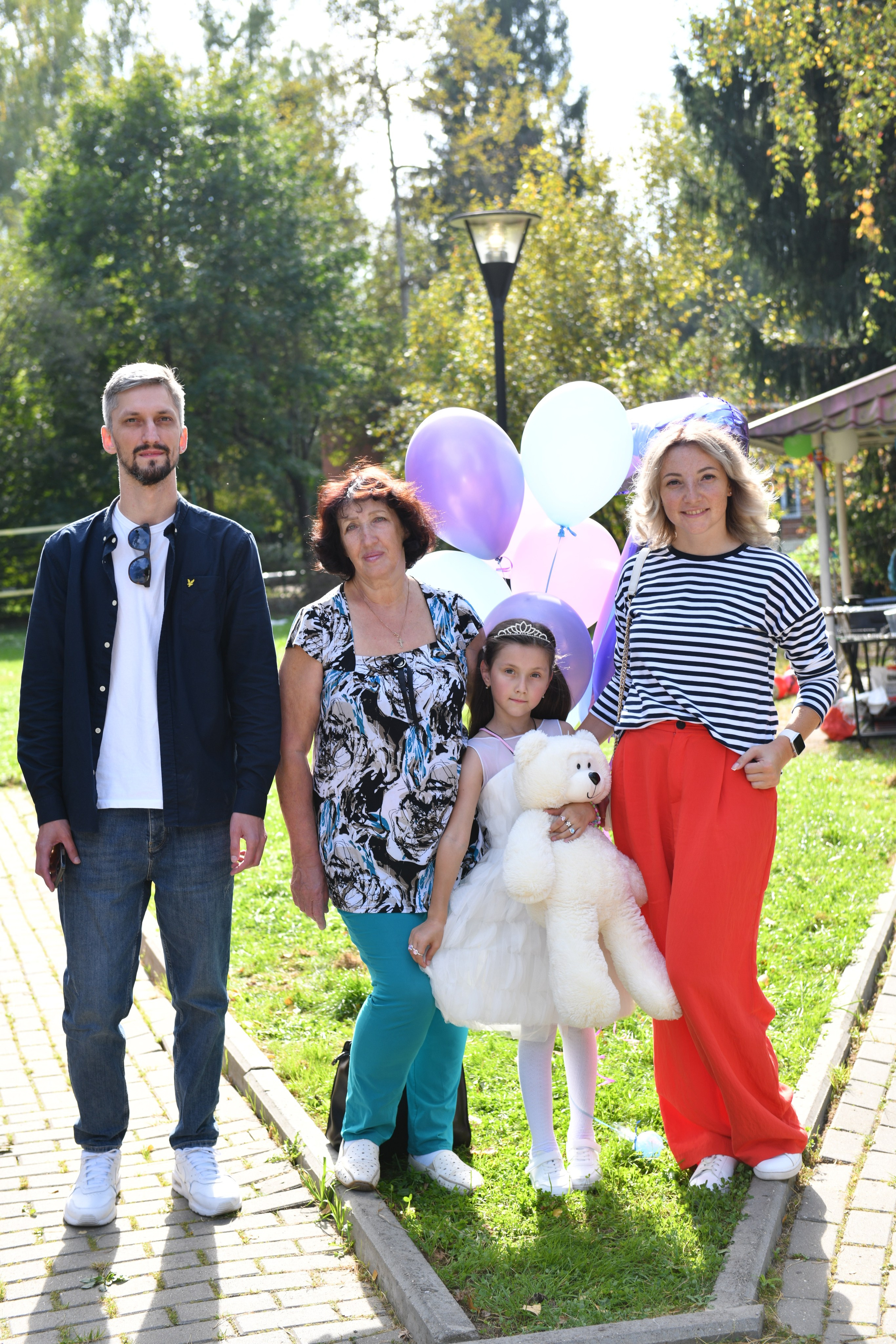 День рождения на природе. Свадебный и портретный фотограф в Москве Галина Борисова