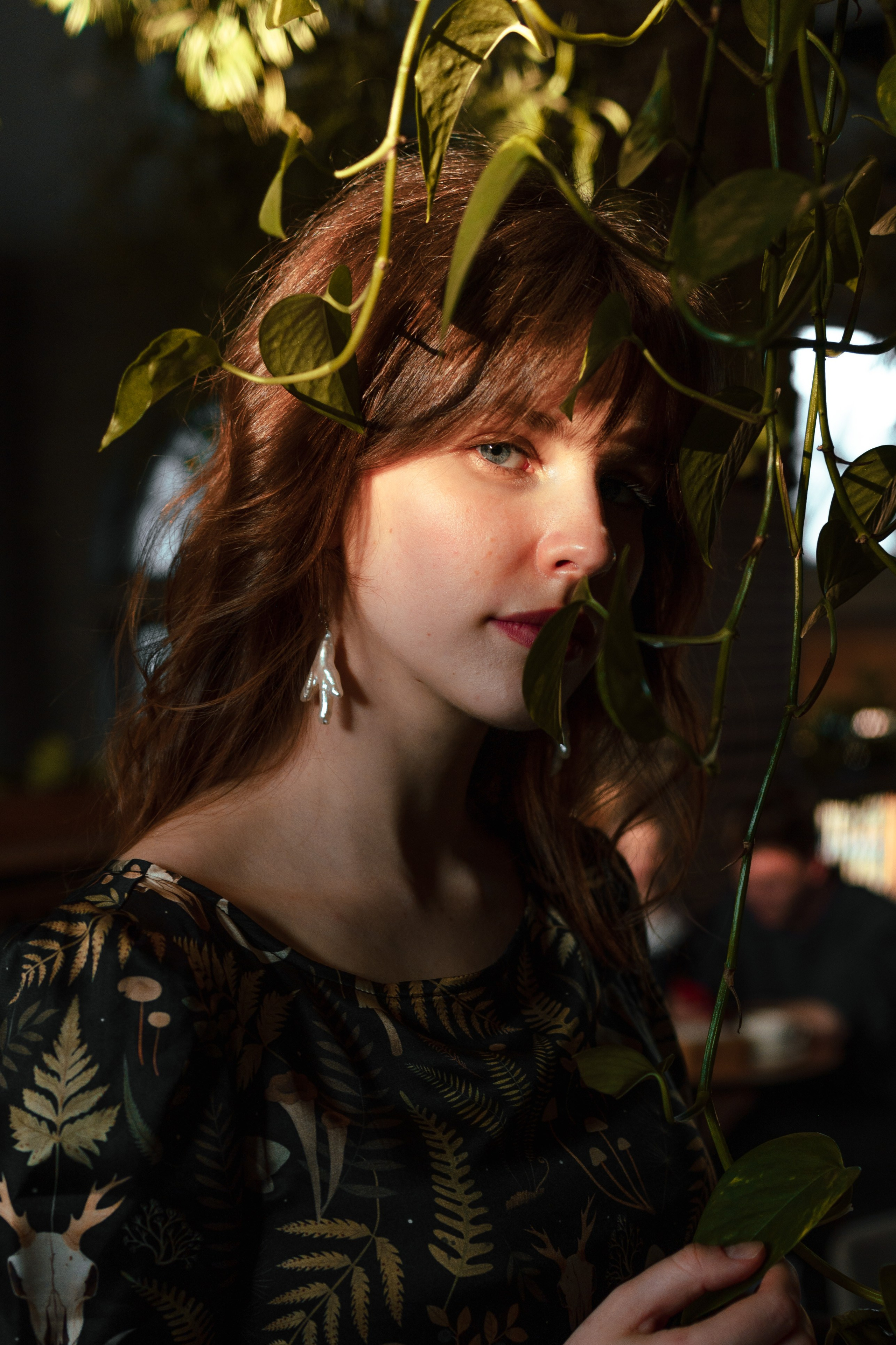 Съемка шёлковых платьев для PlantMyBones