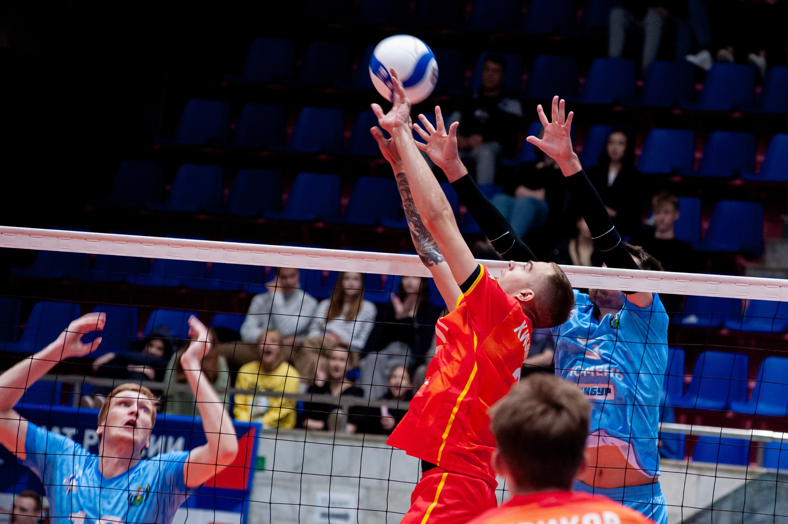 Чемпионат России по волейболу. Высшая лига А. Магнитка — Тюмень. Фотограф Магнитогорск Данил Семенов