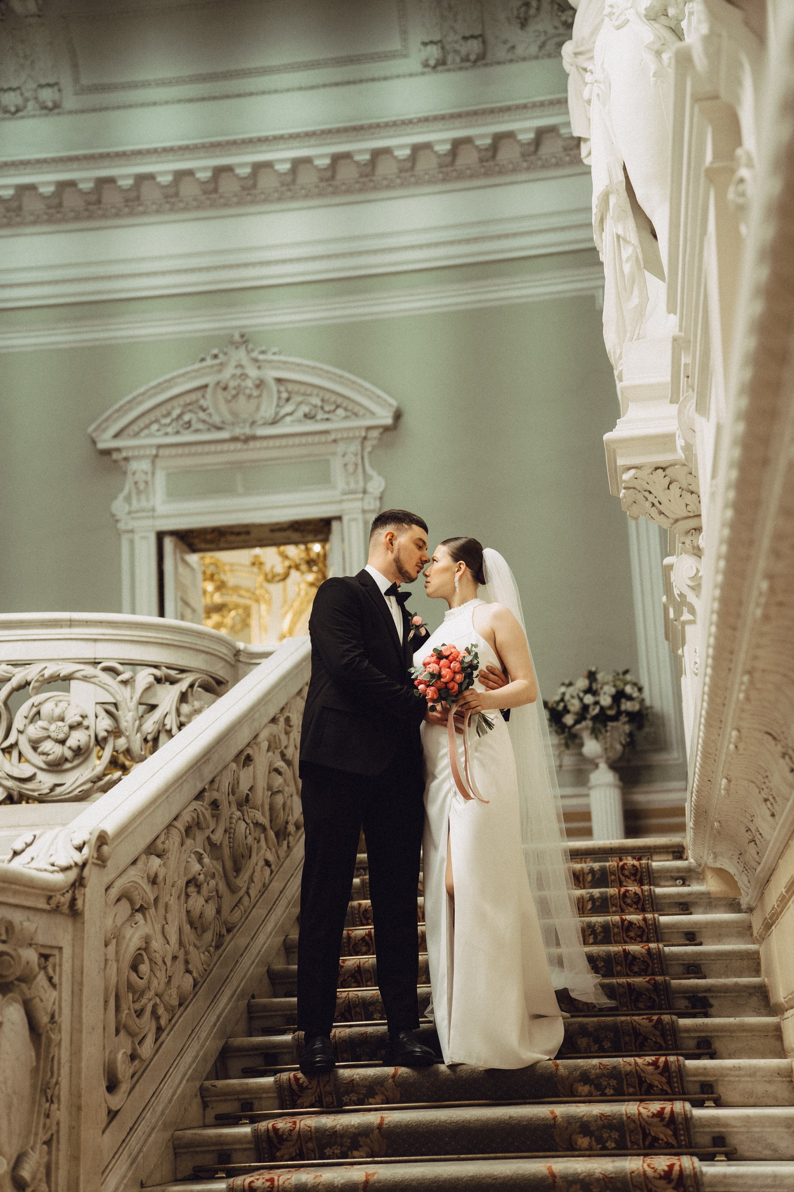 СВАДЕБНАЯ СЬЕМКА В ПЕВОМ ДВОРЦЕ БРАКОСОЧЕТАНИЯ. Профессиональный фотограф, Санкт-Петербург — Виктория Богомолова