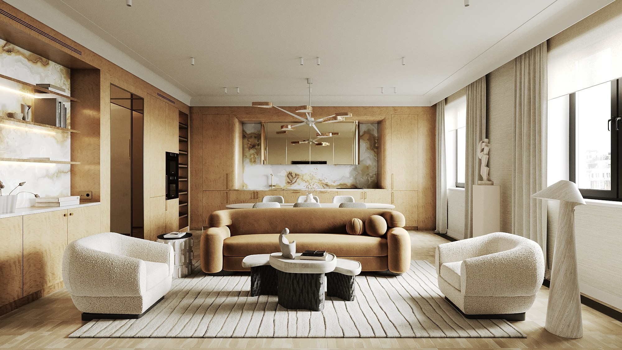 ЖК Grand House. 3D Визуализация интерьеров и архитектуры — Никита Афиногенов