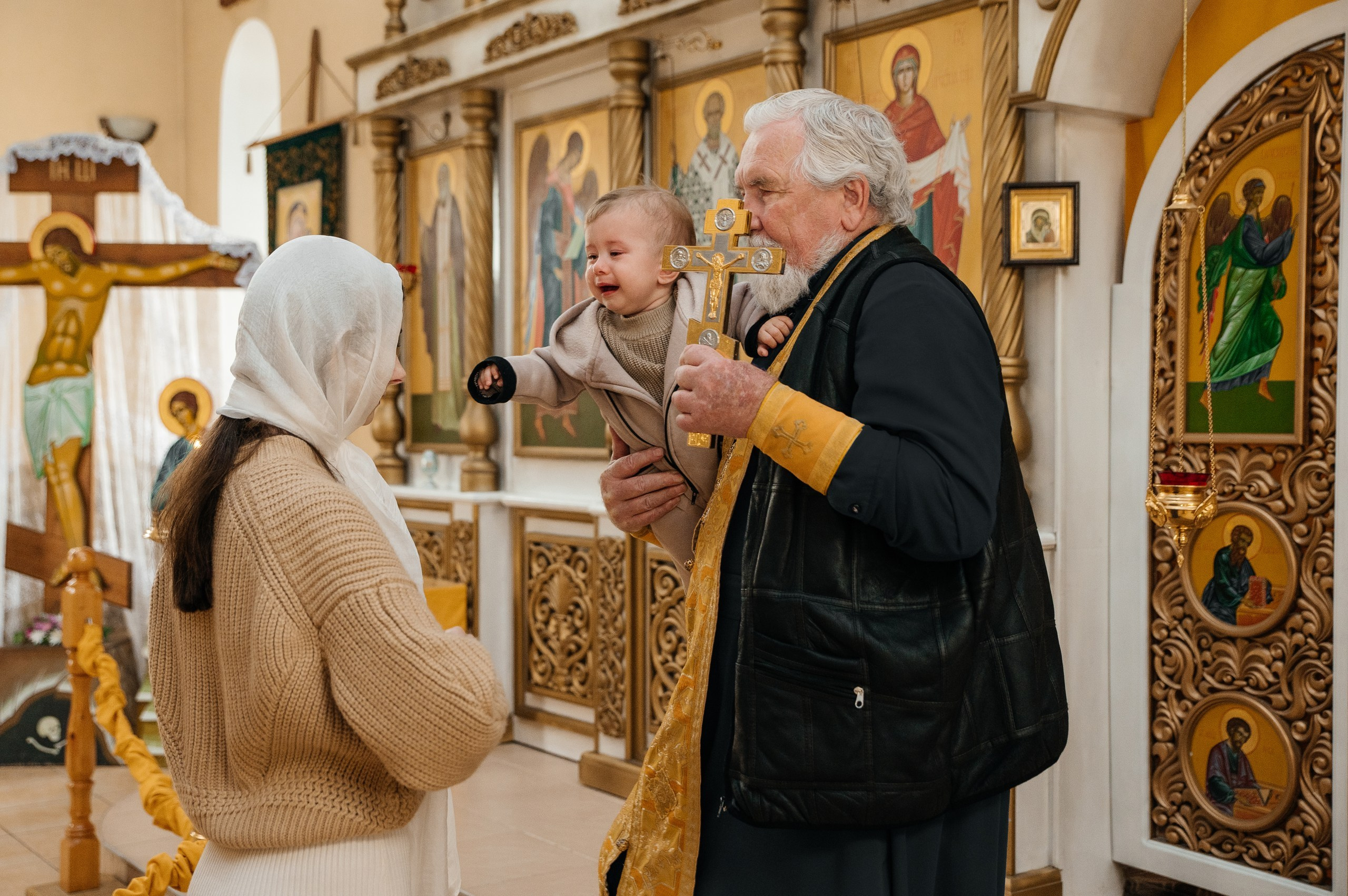 Крещение Алексея. Свадебный и семейный фотограф Кореновск/Краснодар