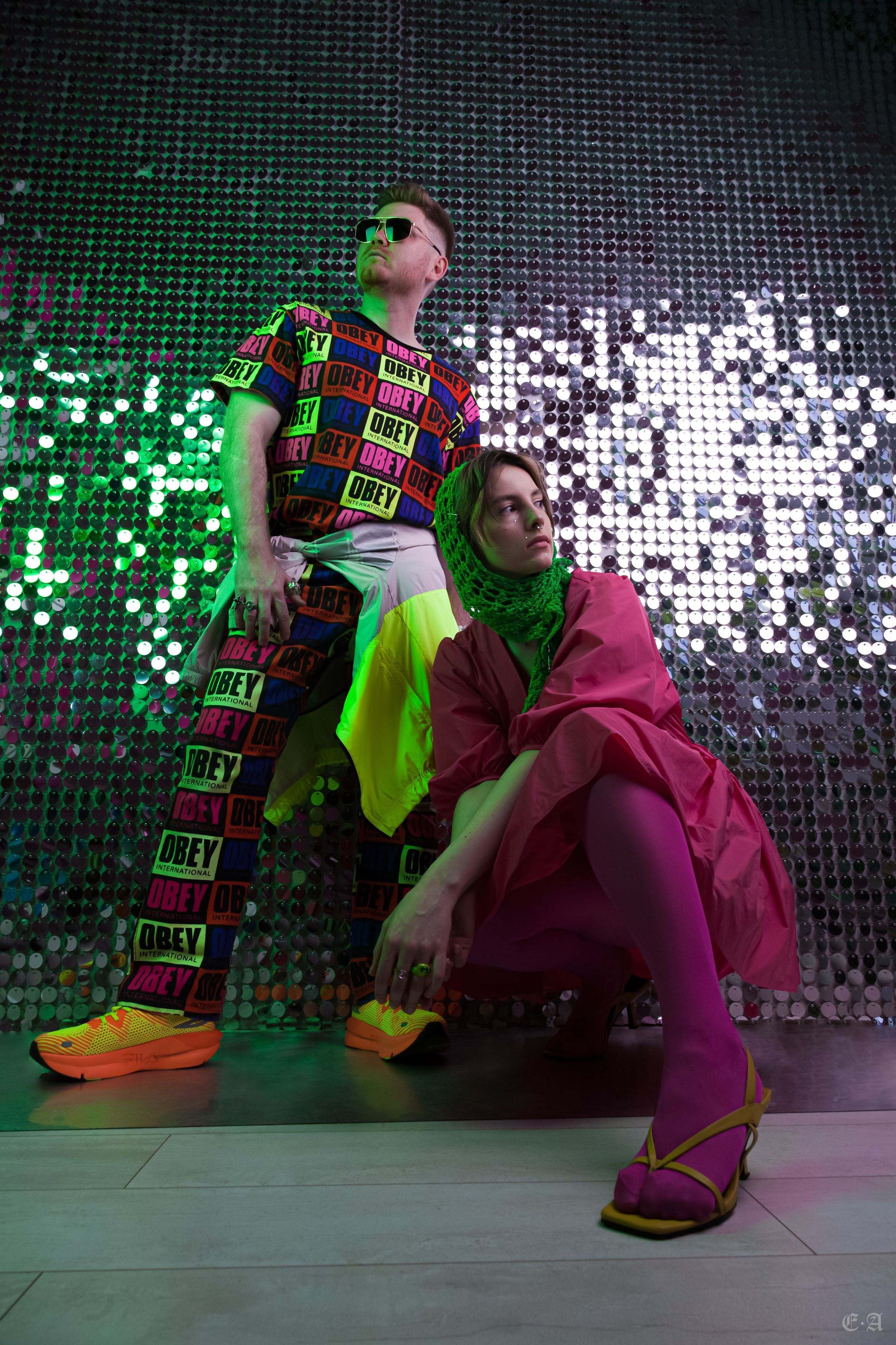 Промо-фотосессия для группы Blurred Omens. Фотограф Ellairen