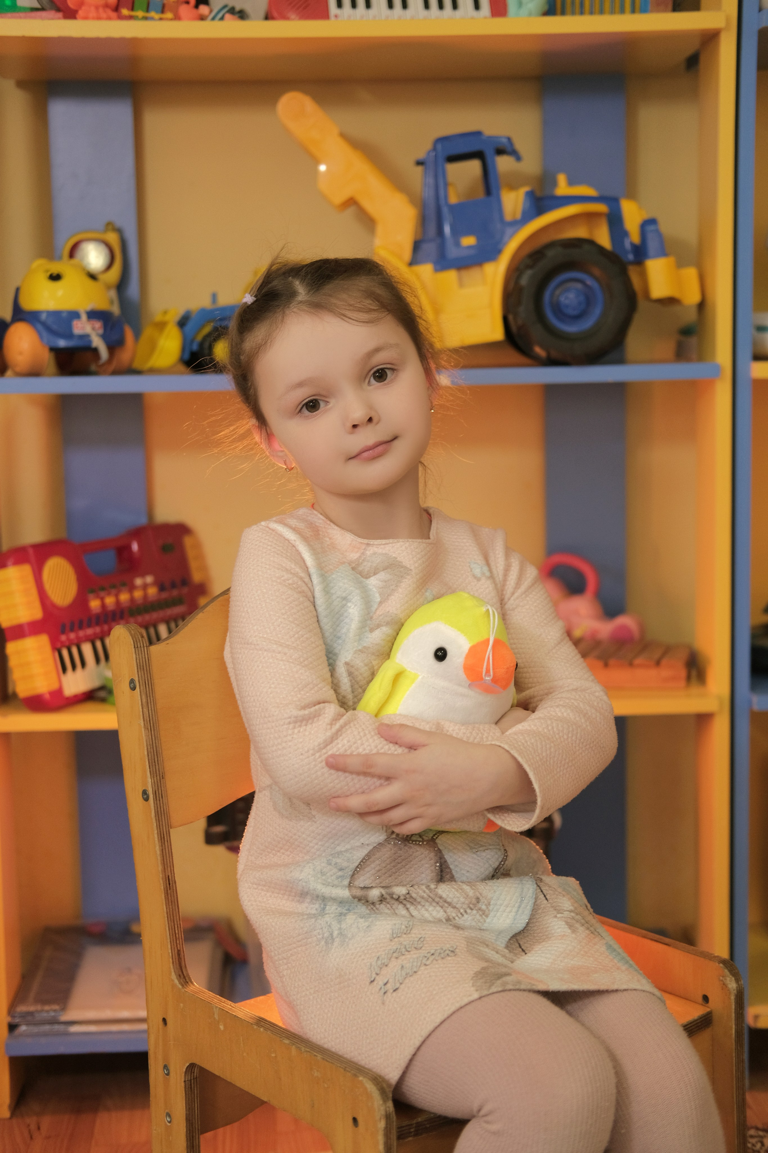 Детский сад портреты 2025. Лиза Рязанцева