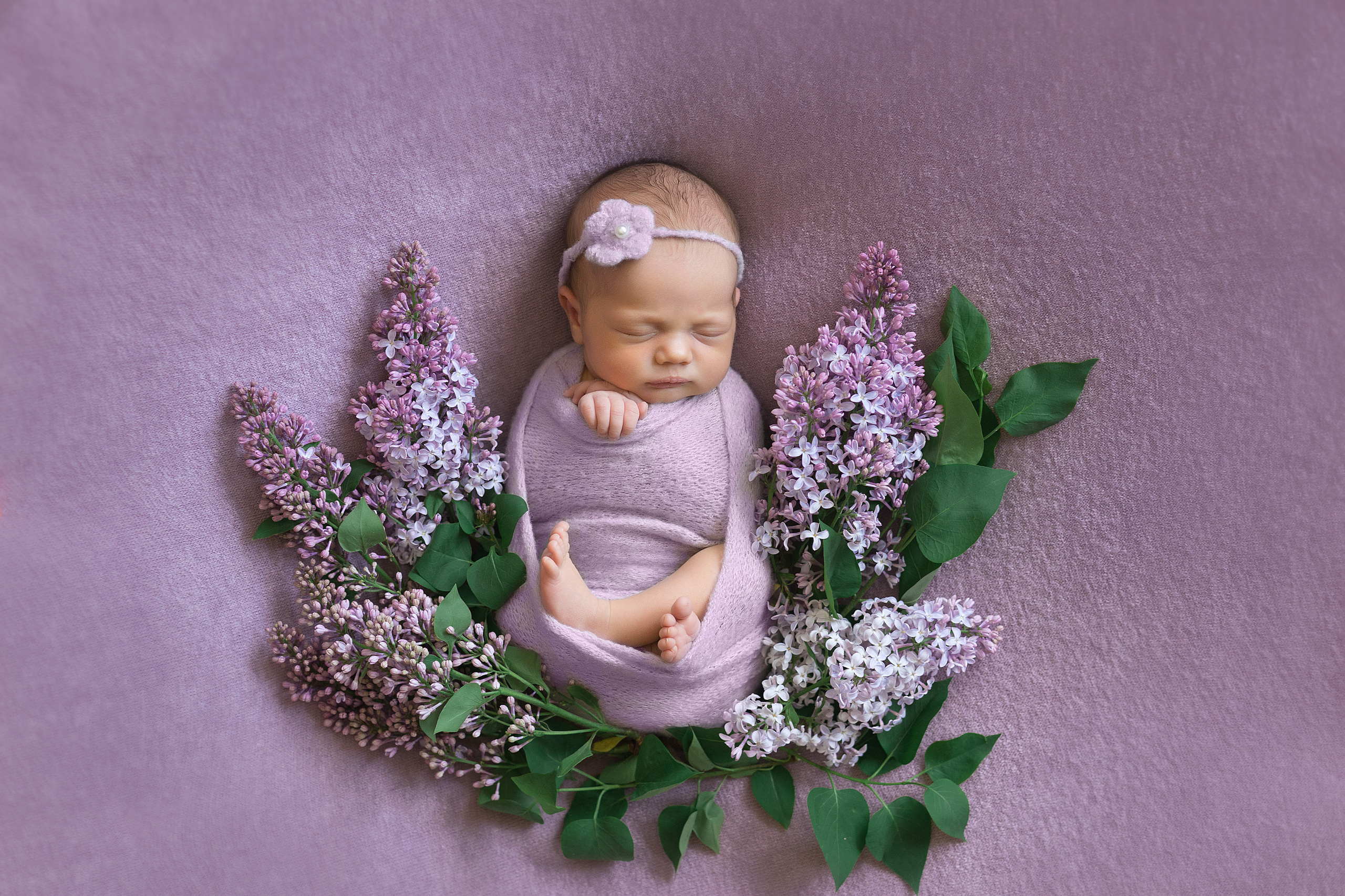 Новорожденные. Фотограф в Новосибирске