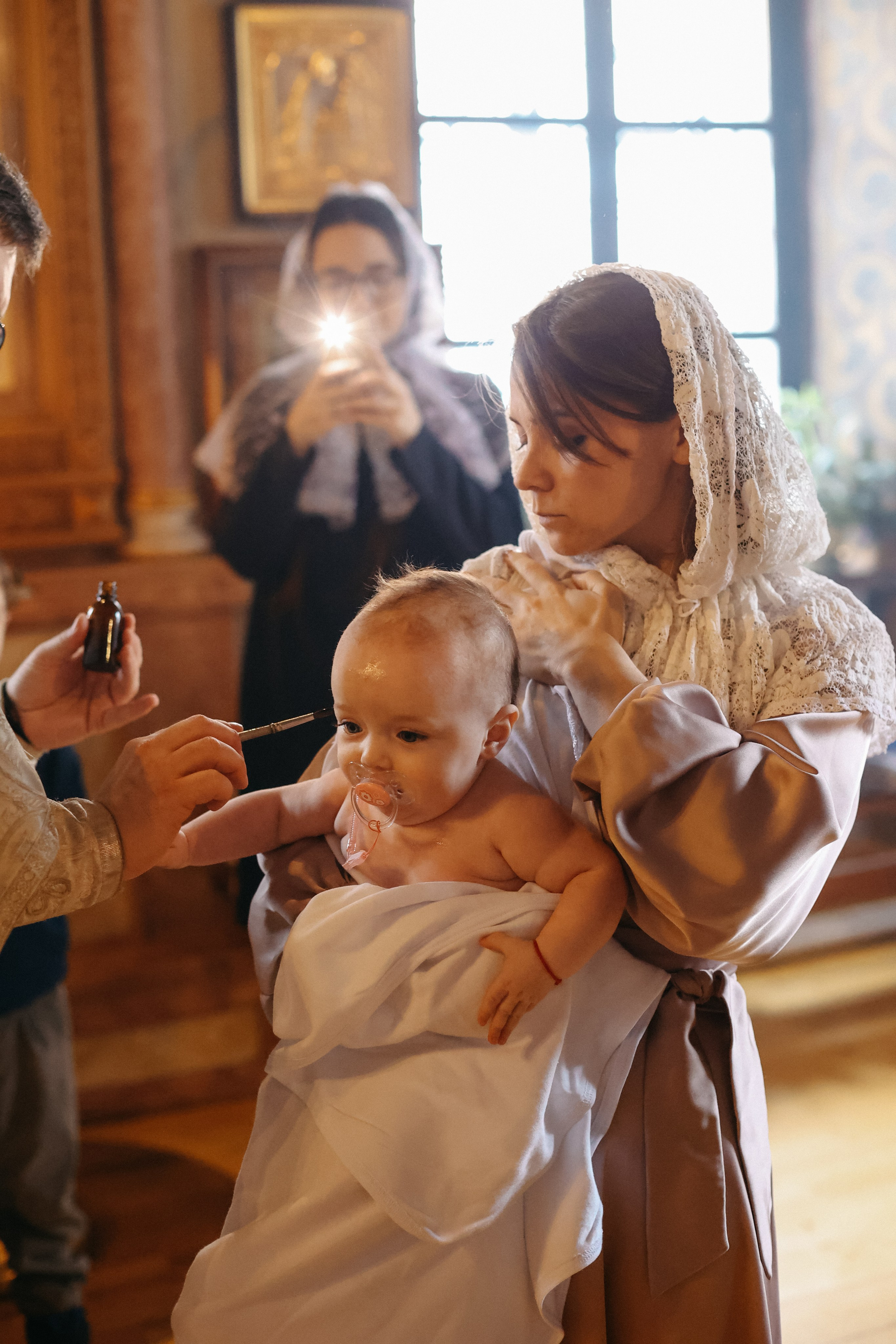 Крещение. Свадебный фотограф Полина Мишуринская