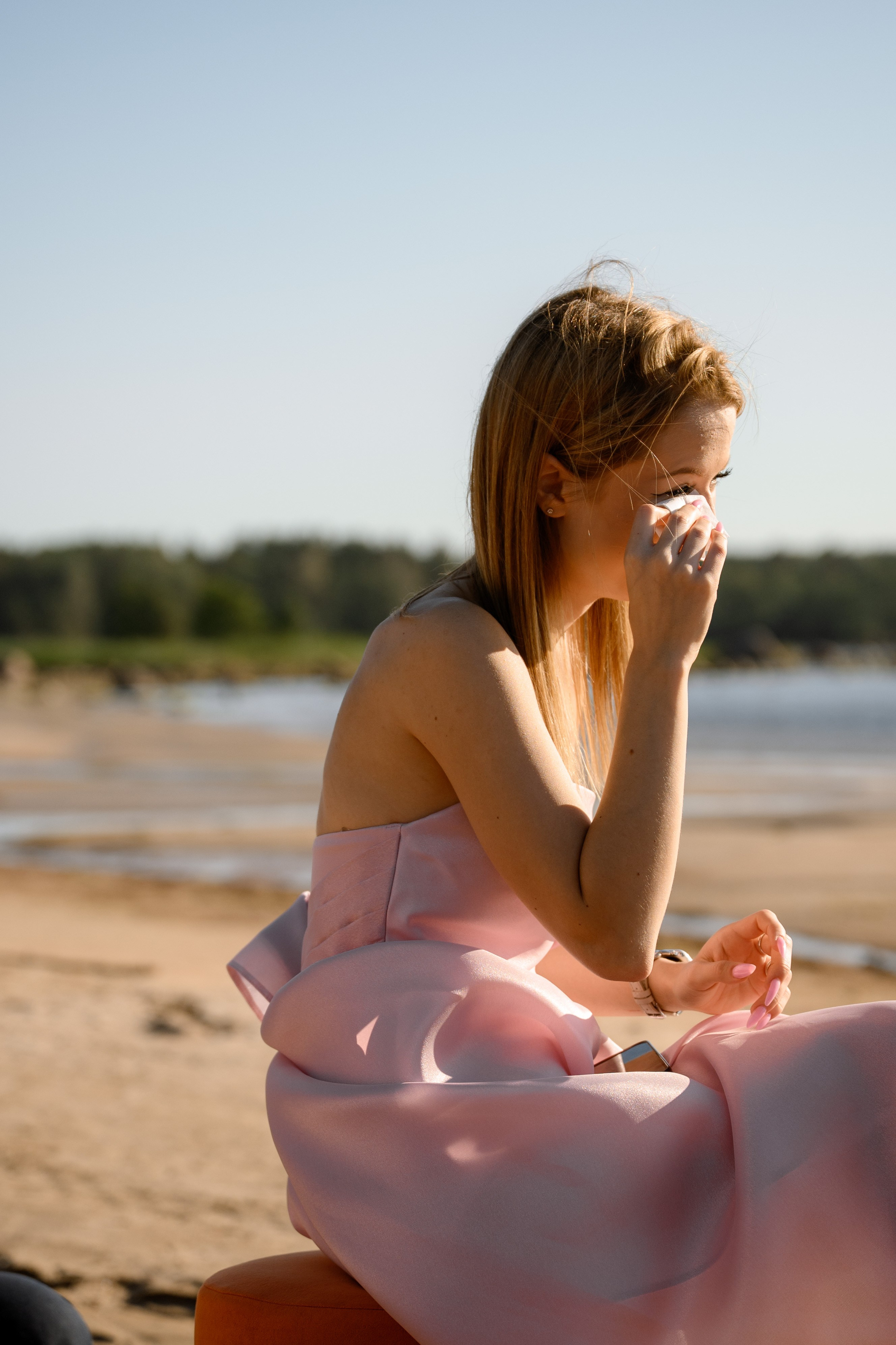 На берегу залива. Свадебный фотограф в Санкт-Петербурге, Москве, СПб Сергей Поддубный