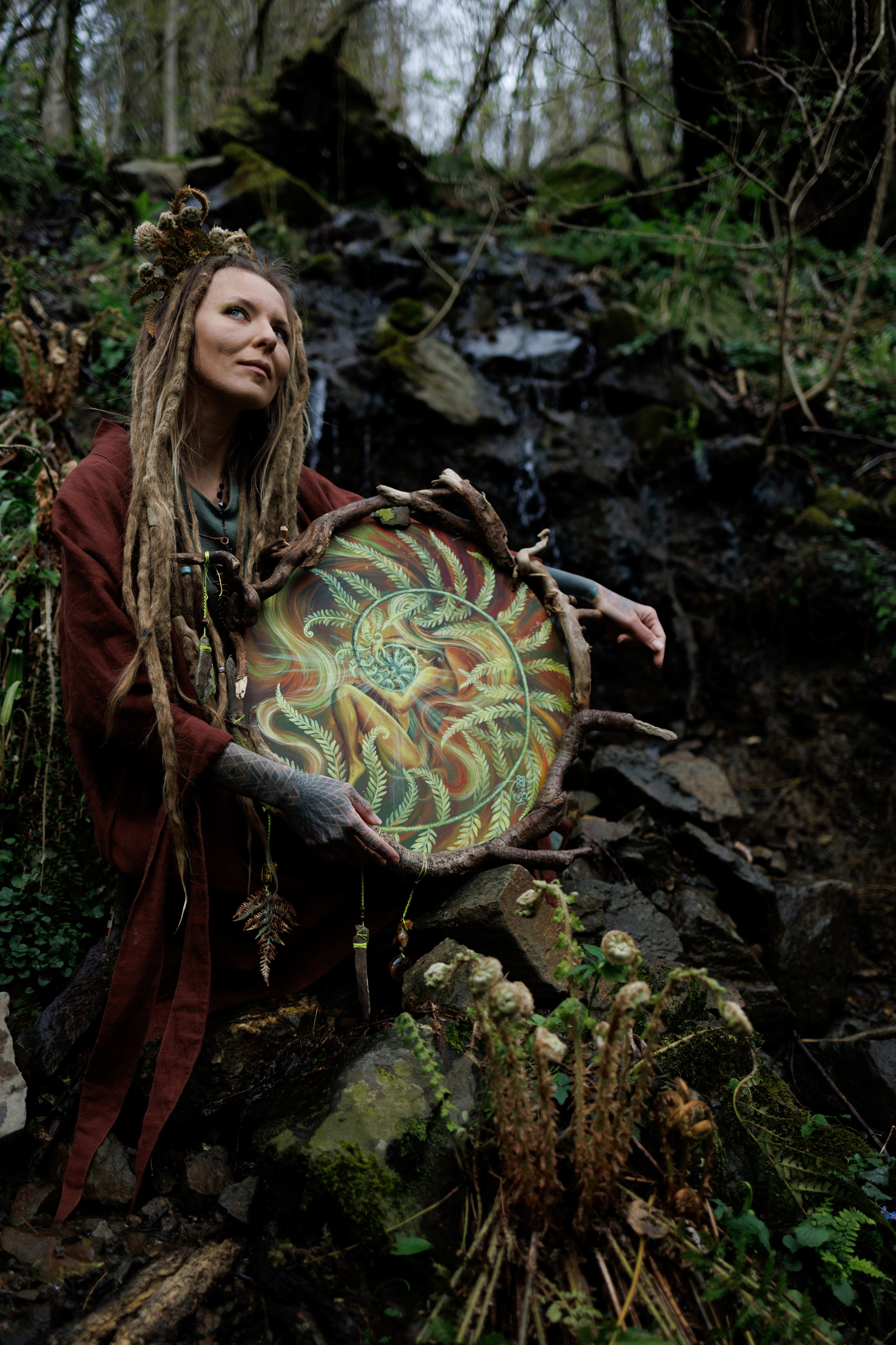 Индивидуальная фотосессия для художницы Вероники Самариной