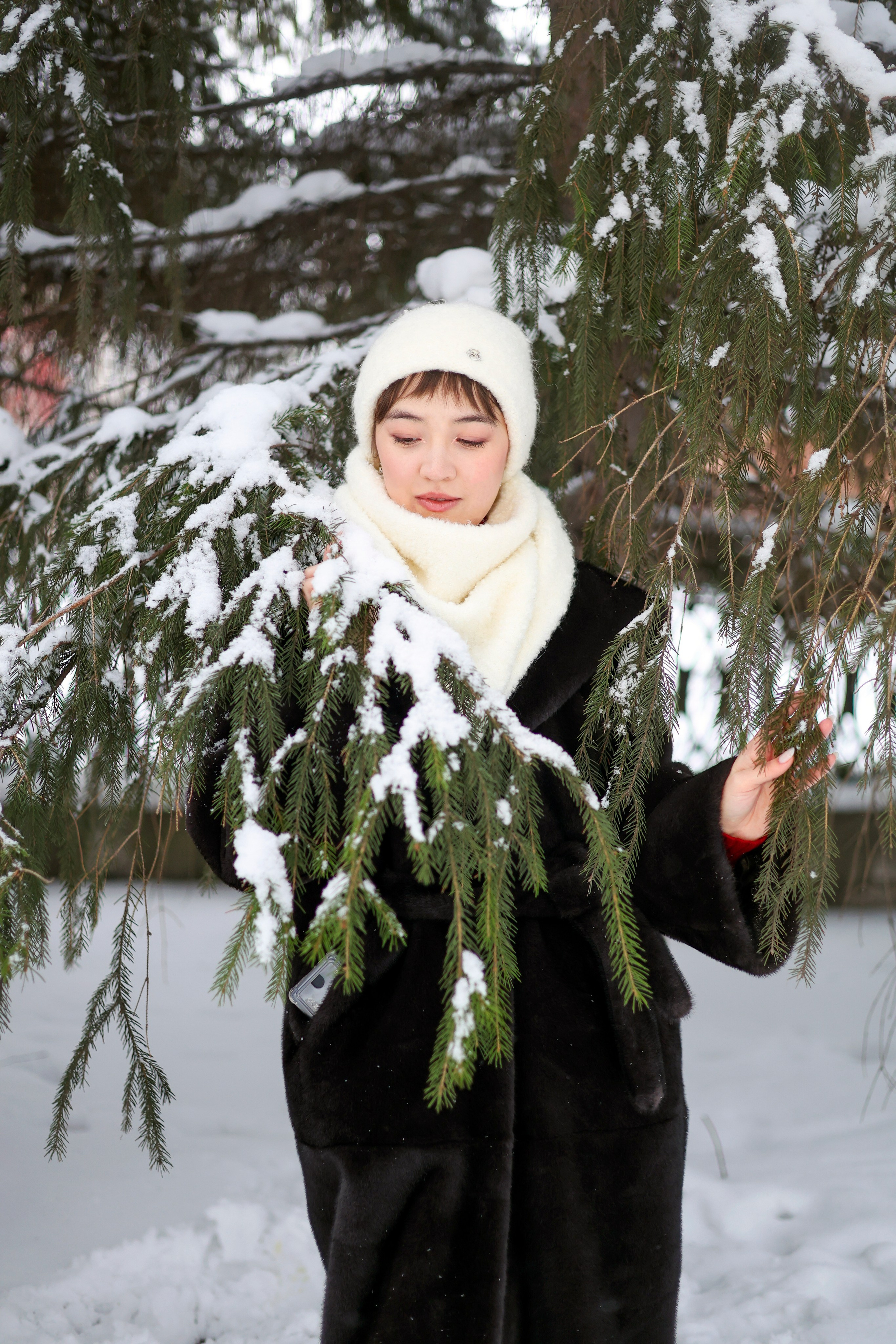 Зимняя фотосессия. Анастасия Рогозина|Фотограф Бийск, Горно-Алтайск, Белокуриха