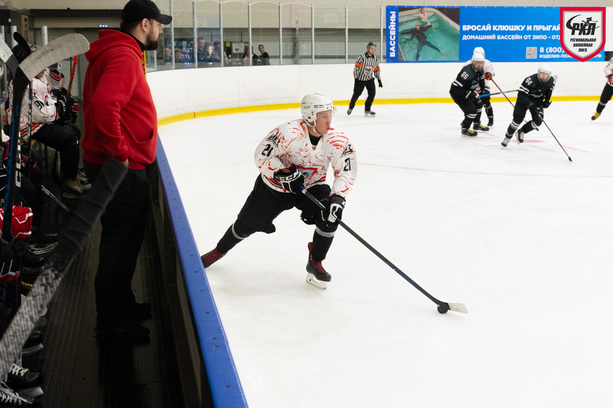 Хоккей. Фотограф Максим Буряк