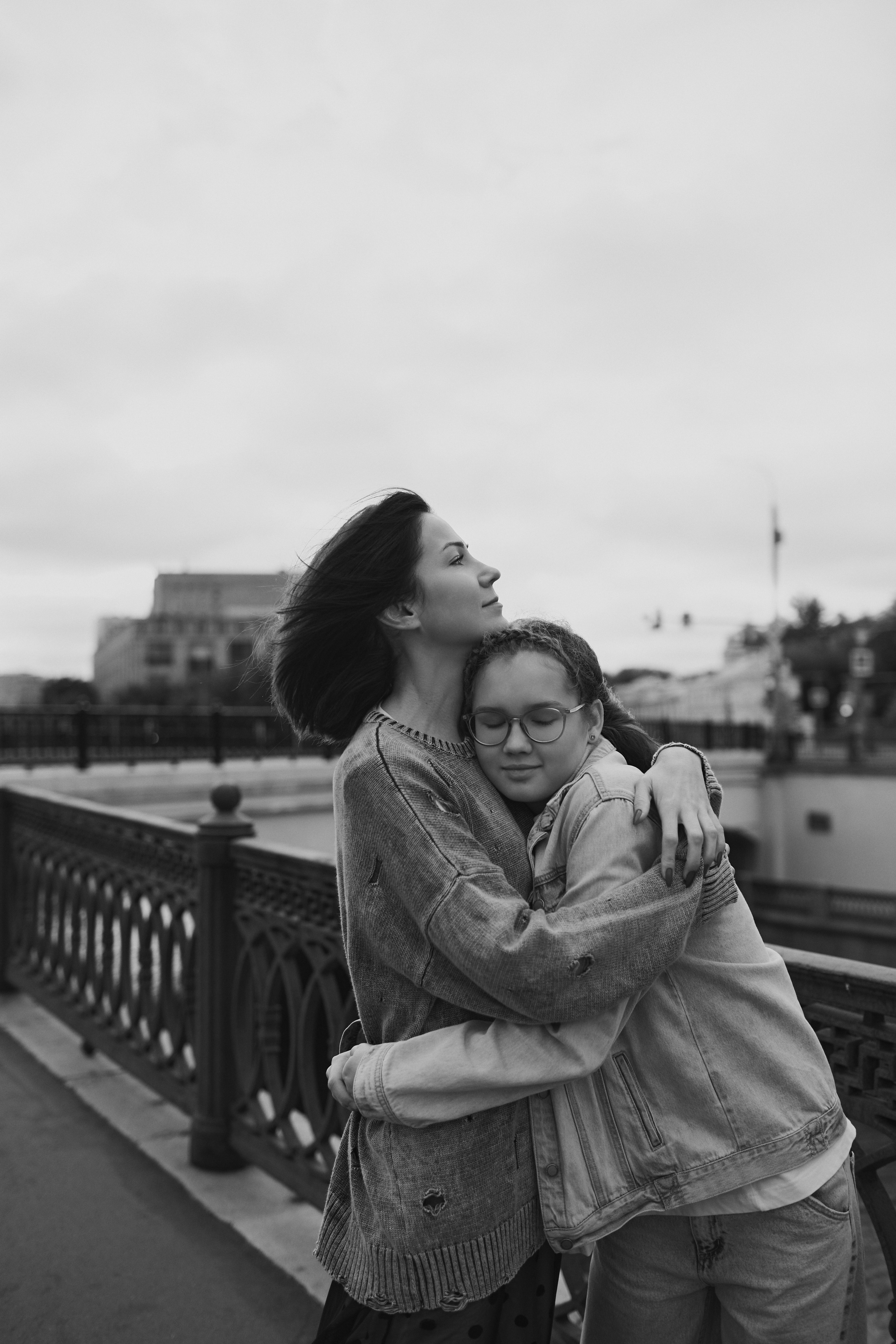 Пока город спит… Съемка мамы с детьми на рассвете. Семейный фотограф Ксения Мадаминова