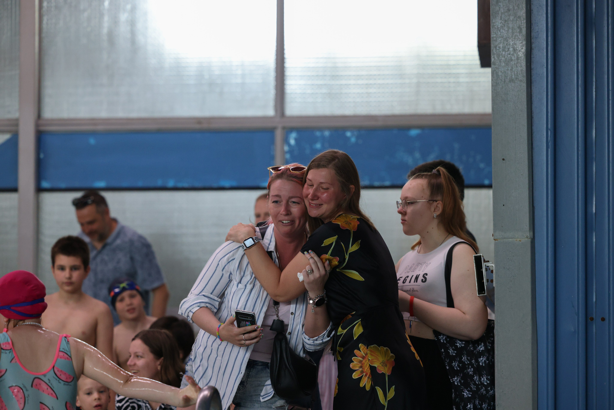 Веселый дельфин. Плавание. Дети 8-9 лет. Фотограф Александр Заломаев