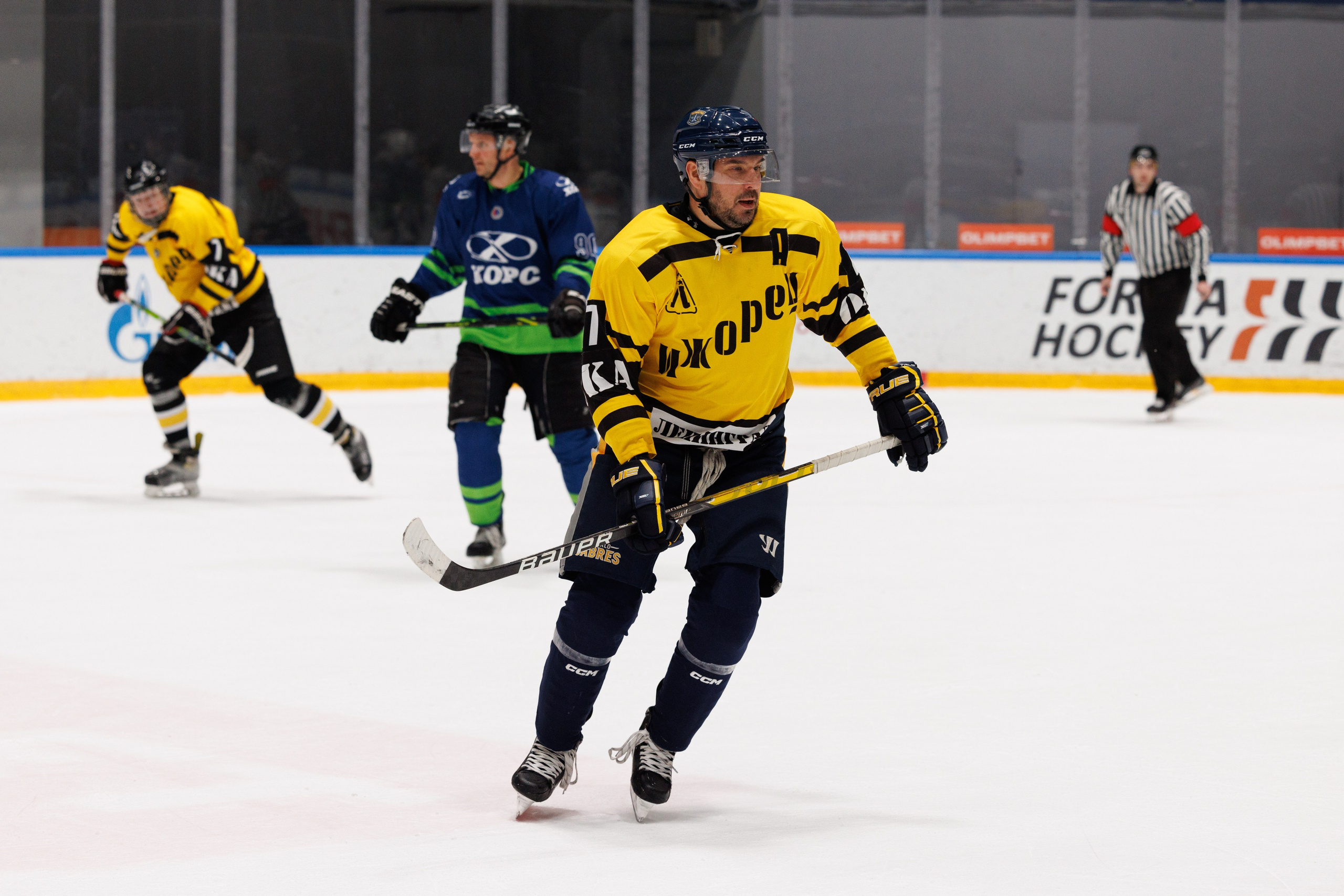 НХЛ (40+) Ижорец — Хорс 3-3. Фотограф Александр Заломаев